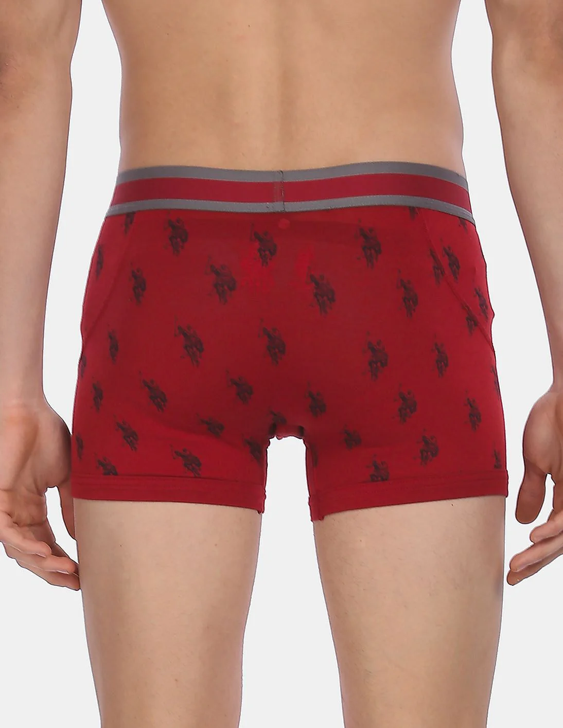 Cotton Spandex Printed I112 Premium Trunks - Pack Of 1 - Image 4