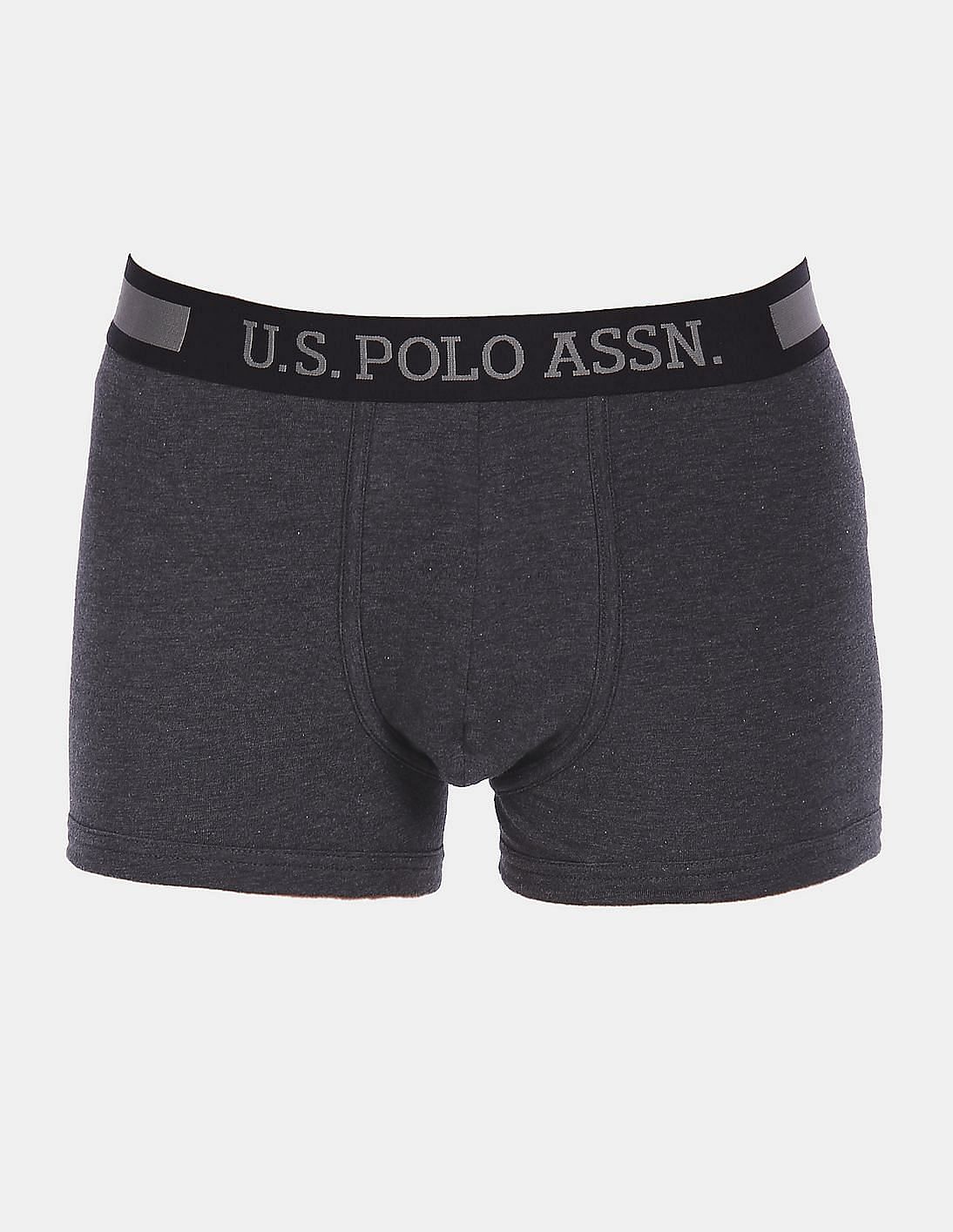 Cotton Spandex Solid I101 Premium Trunks - Pack Of 1 - Image 2