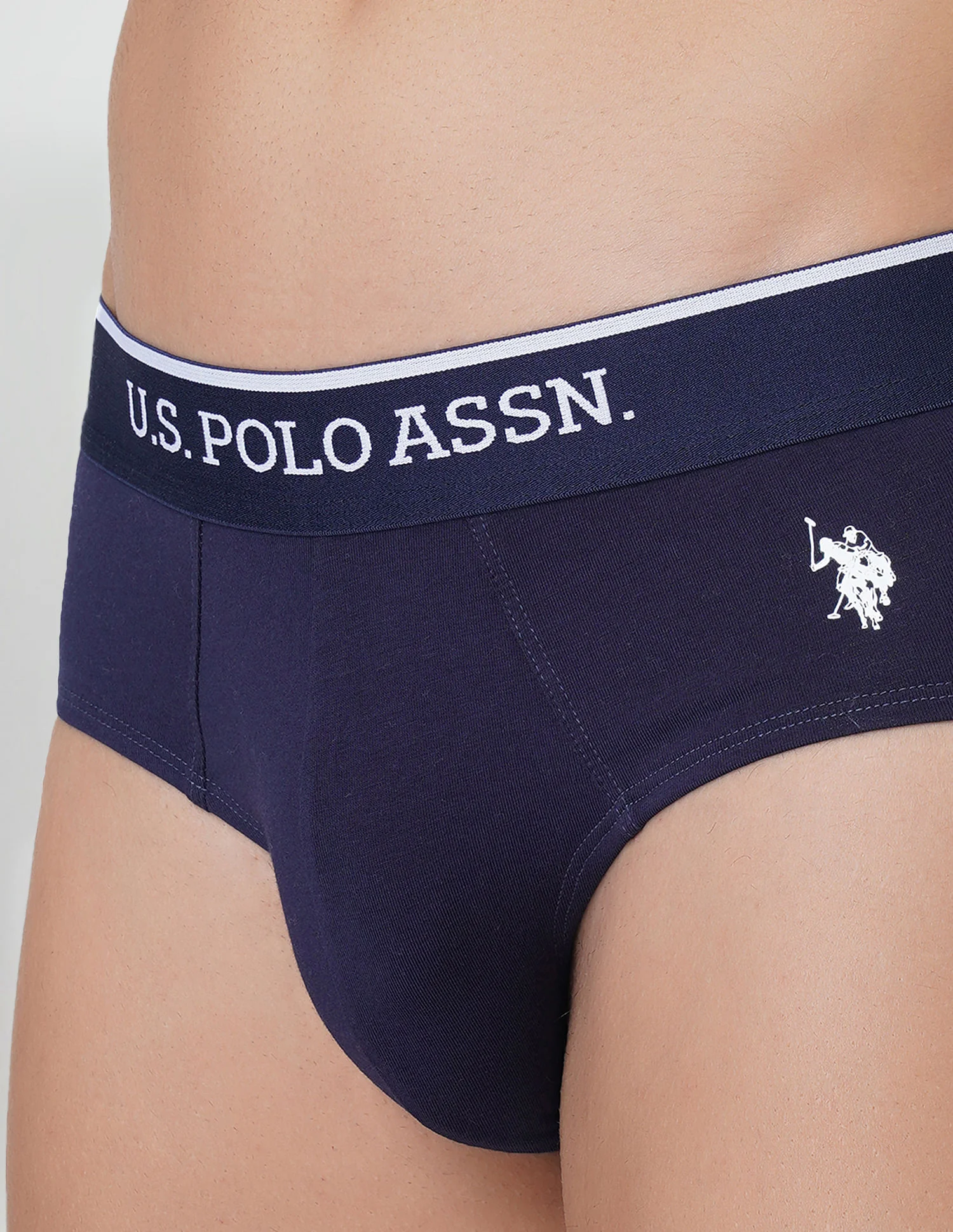Cotton Stretch Antibacterial EB004 Briefs - Pack Of 2 - Image 4
