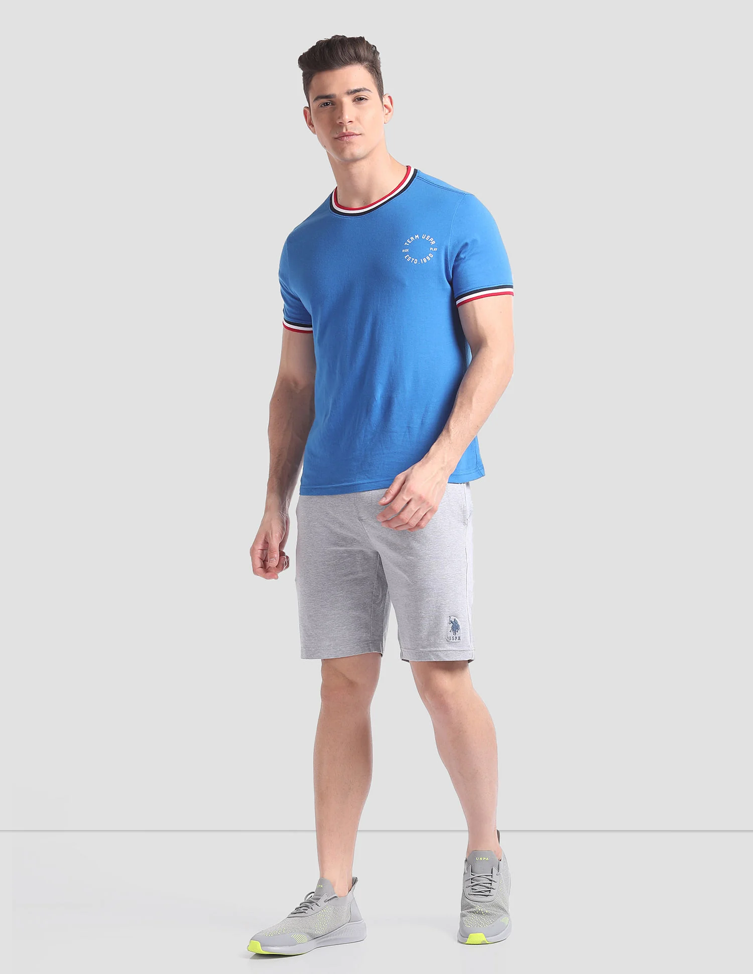 Cotton Stretch OES01 Lounge Shorts - Pack Of 1 - Image 3