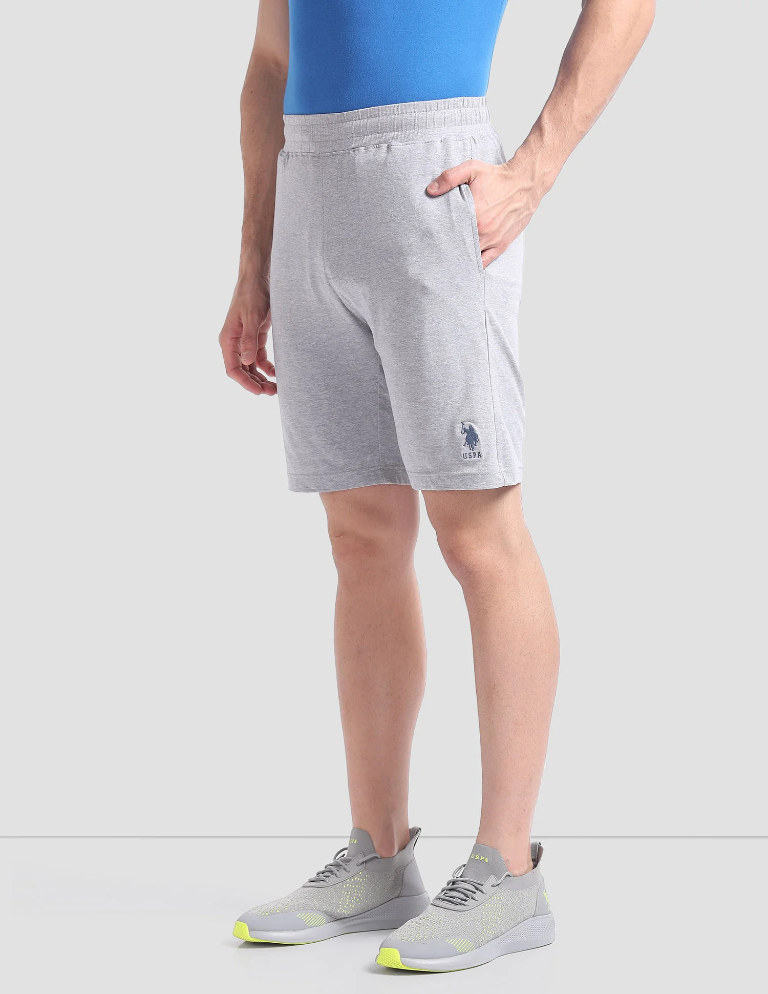 Cotton Stretch OES01 Lounge Shorts - Pack Of 1 - Image 4