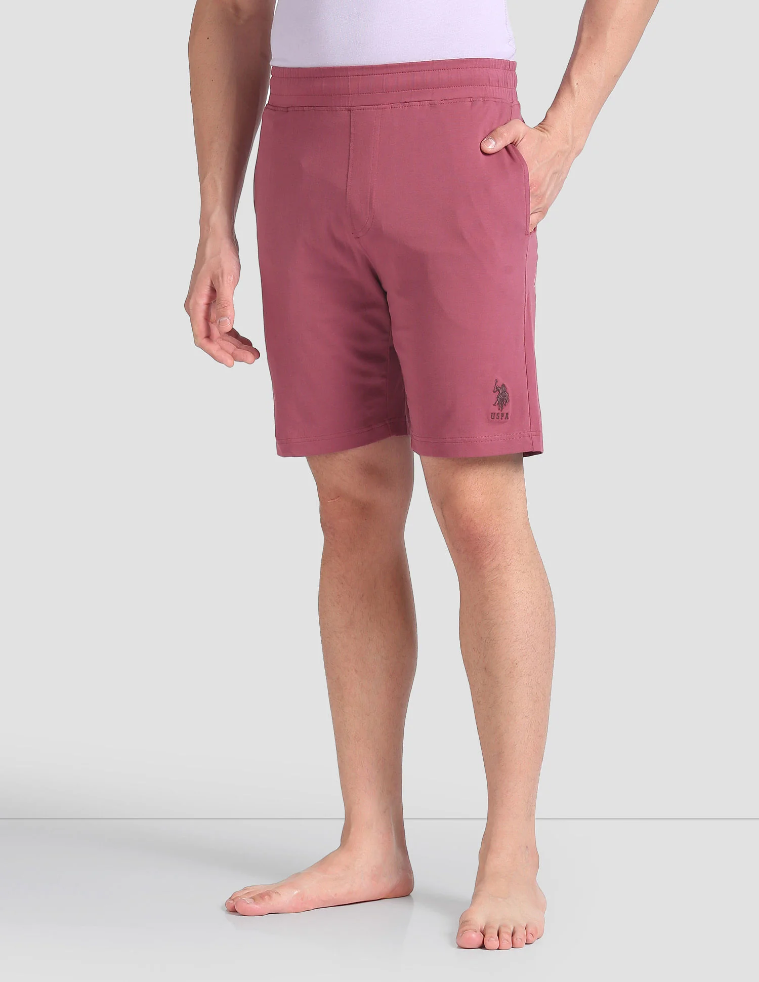 Cotton Stretch OES01 Lounge Shorts - Pack Of 1 - Image 4