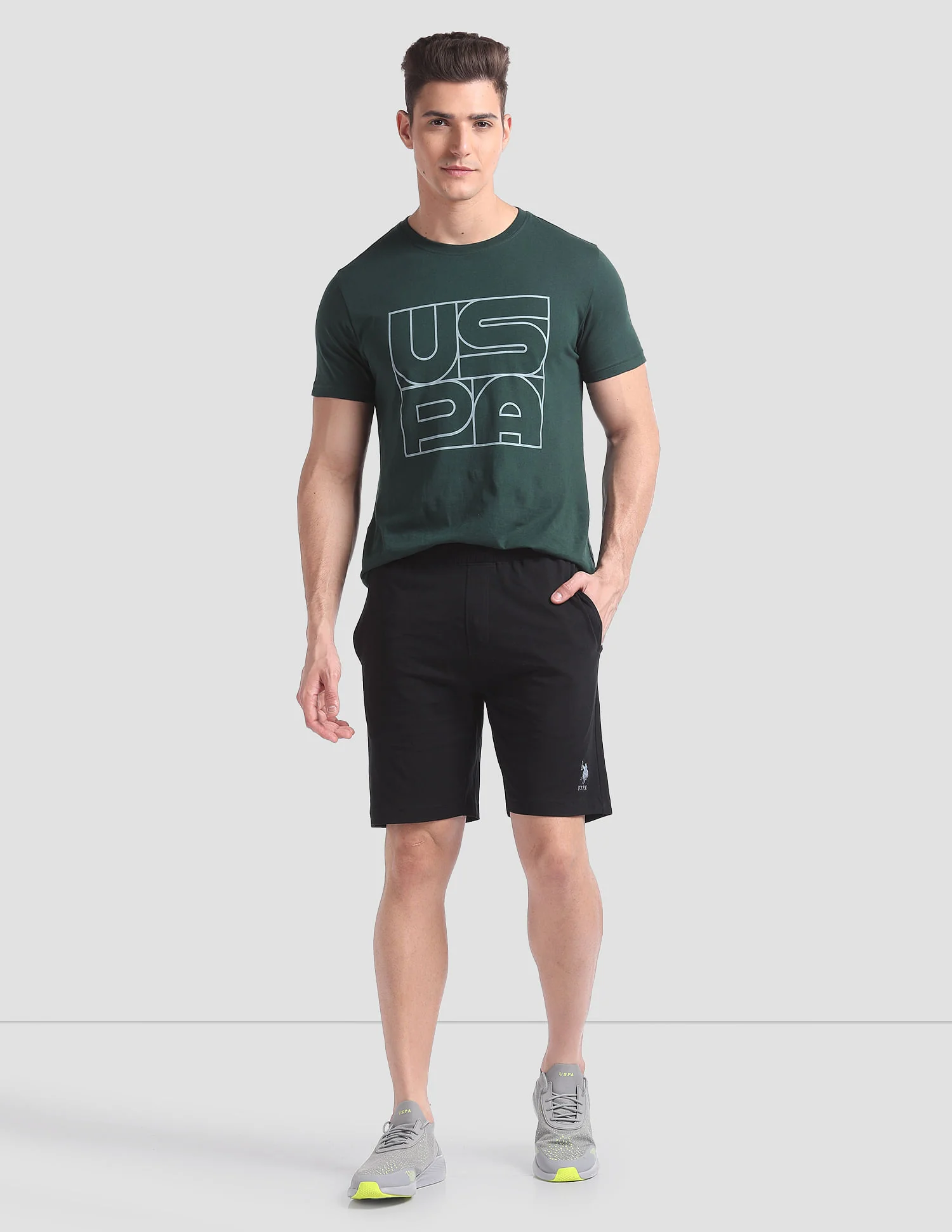 Cotton Stretch OES01 Lounge Shorts - Pack Of 1 - Image 3