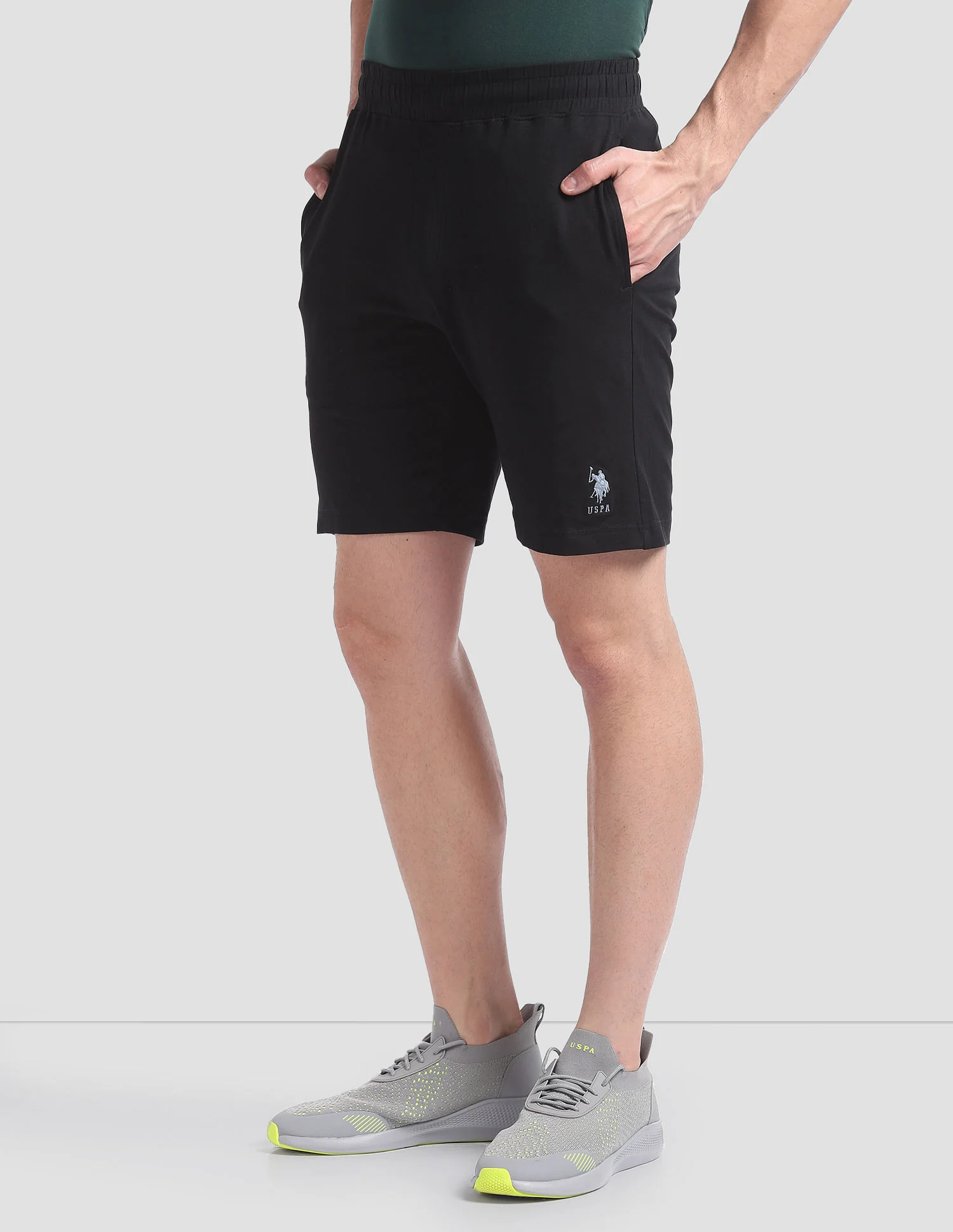 Cotton Stretch OES01 Lounge Shorts - Pack Of 1 - Image 4