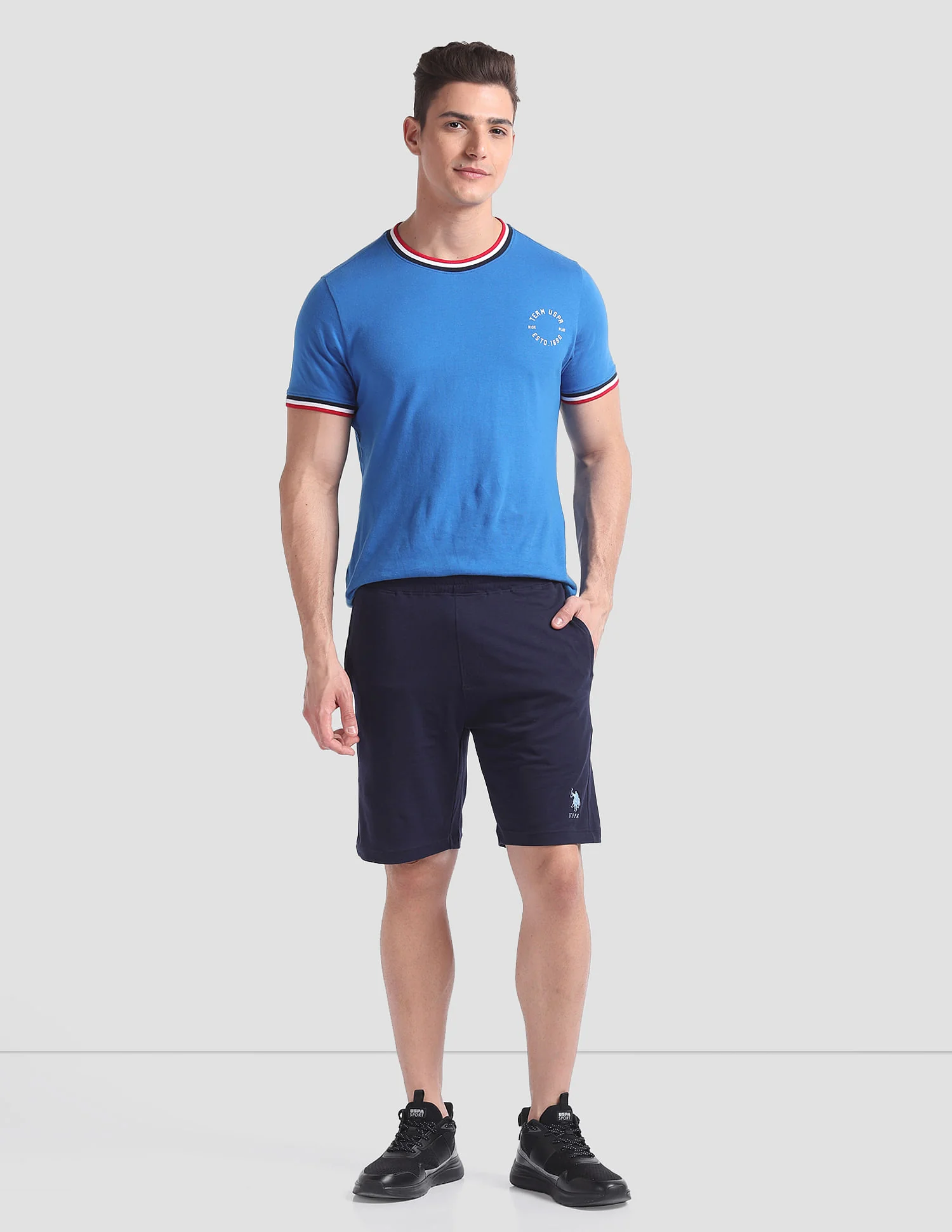 Cotton Stretch OES01 Lounge Shorts - Pack Of 1 - Image 3