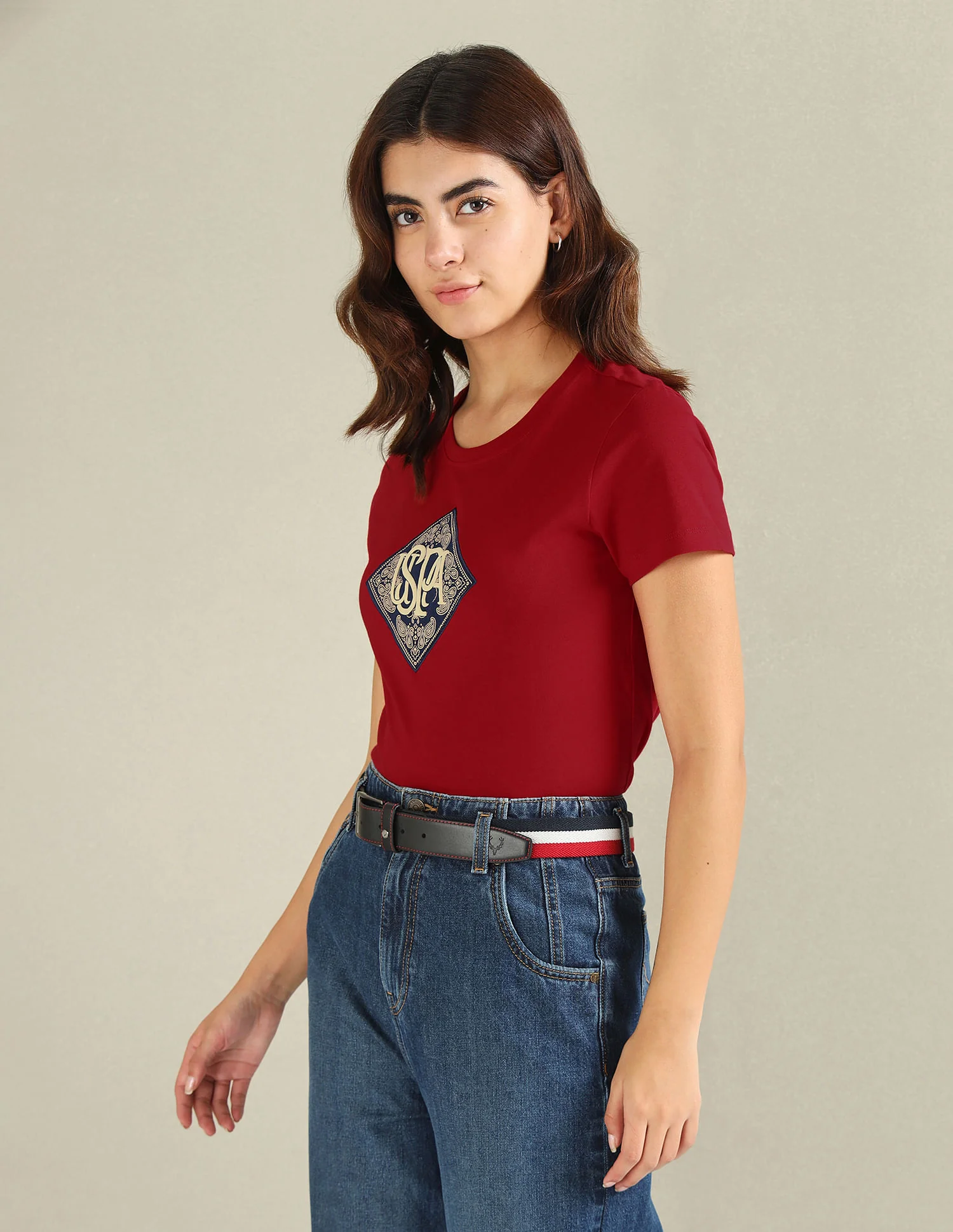 Patchwork Logo Cotton T-Shirt - Image 4