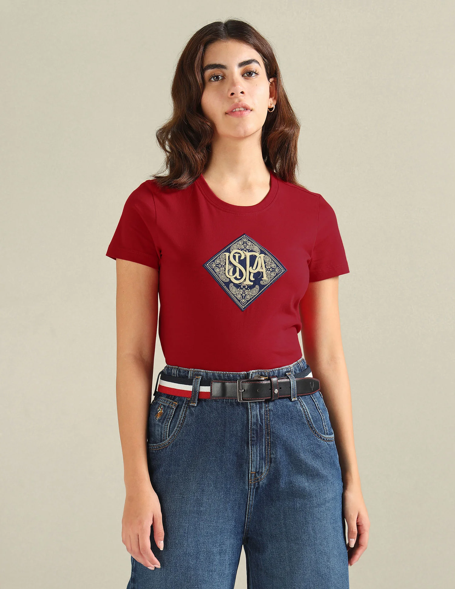 Patchwork Logo Cotton T-Shirt - Image 6