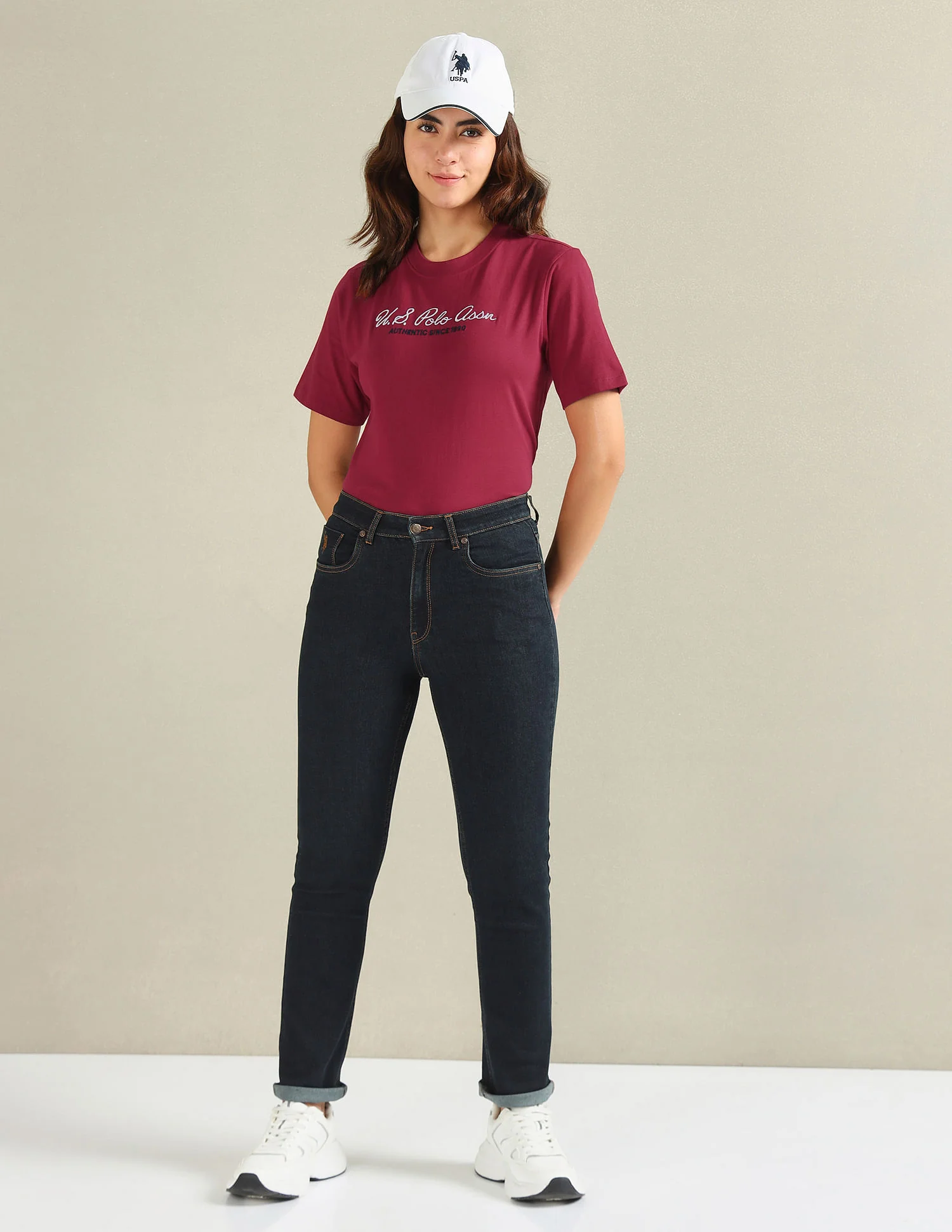Brand Embroidered Cotton T-Shirt - Image 3
