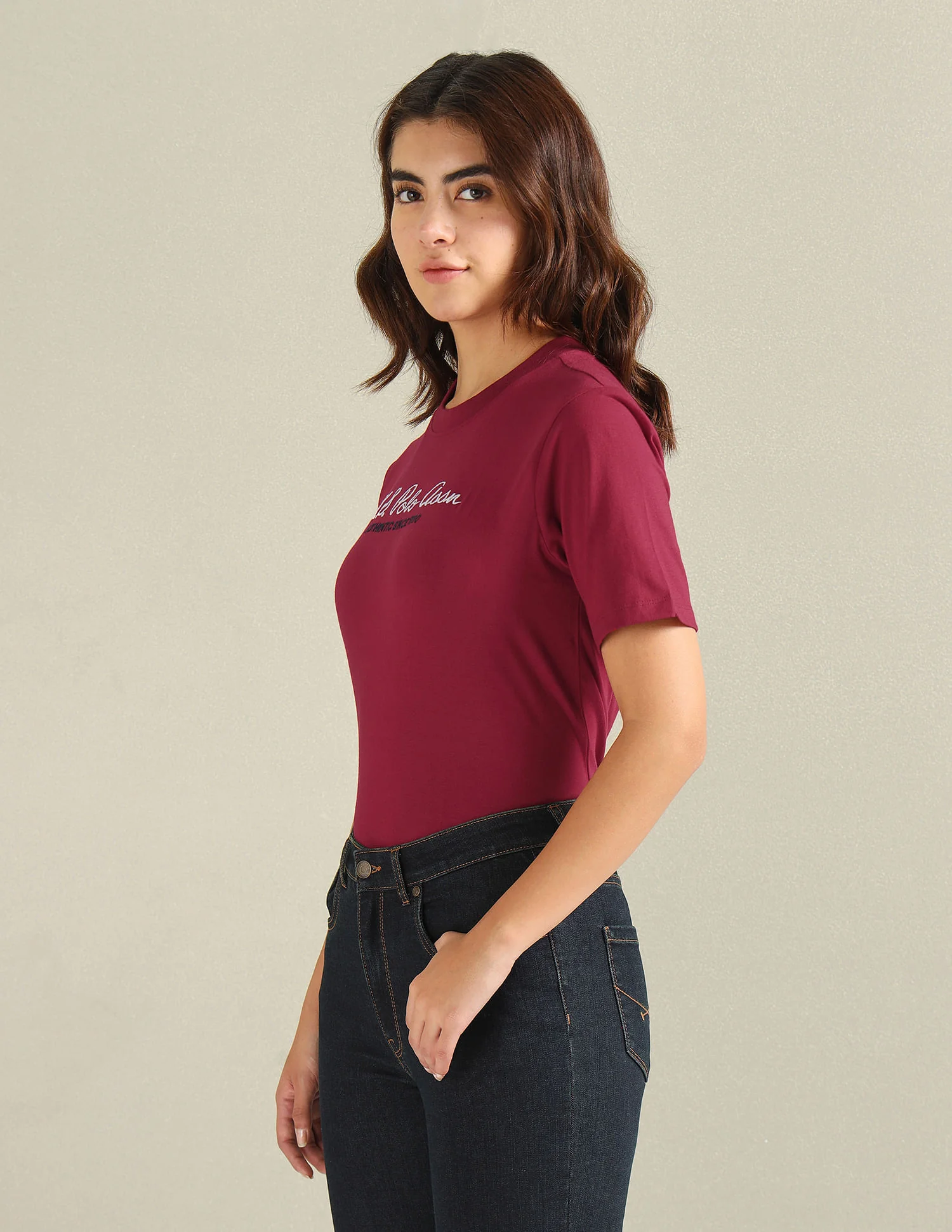 Brand Embroidered Cotton T-Shirt - Image 4