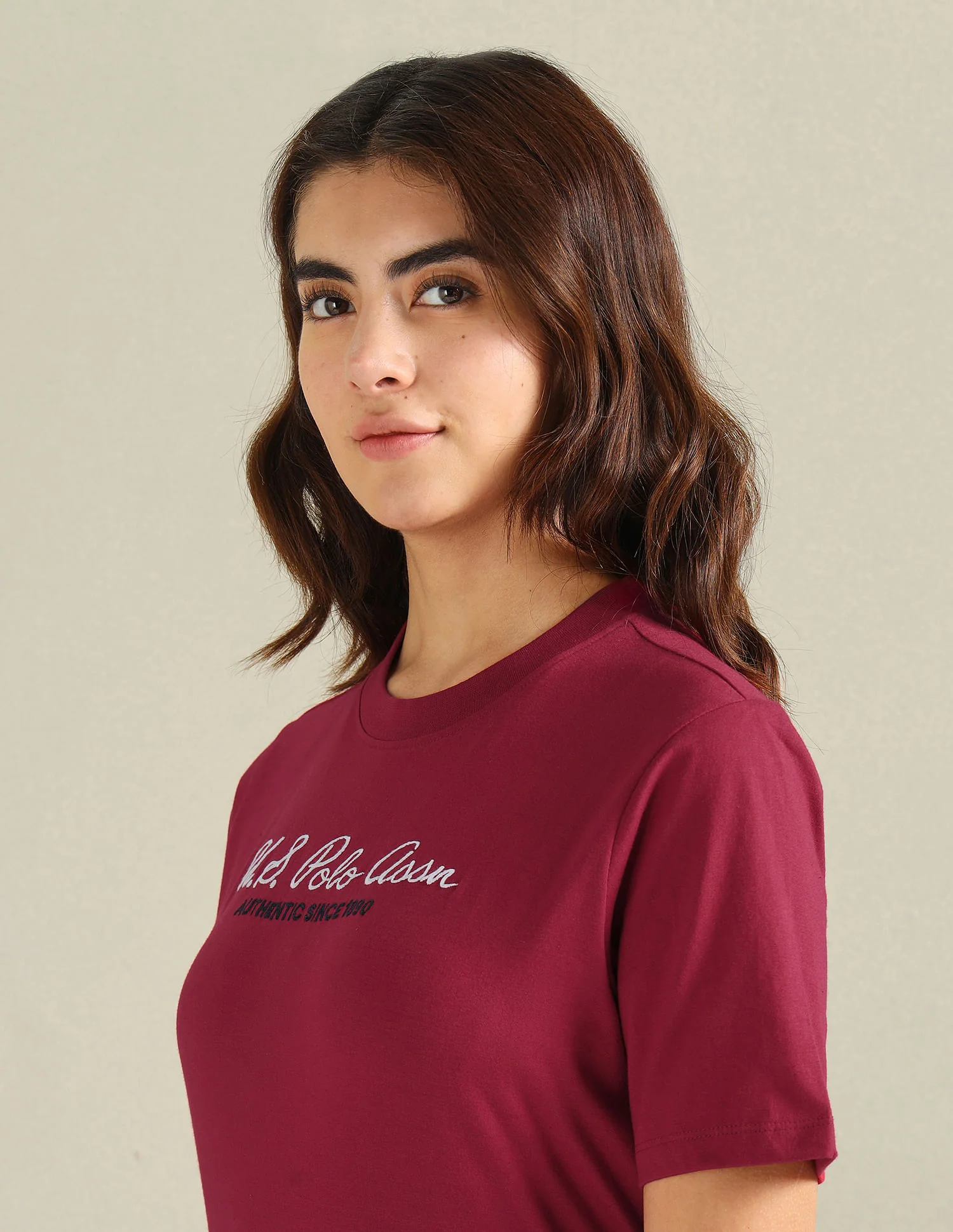 Brand Embroidered Cotton T-Shirt - Image 7