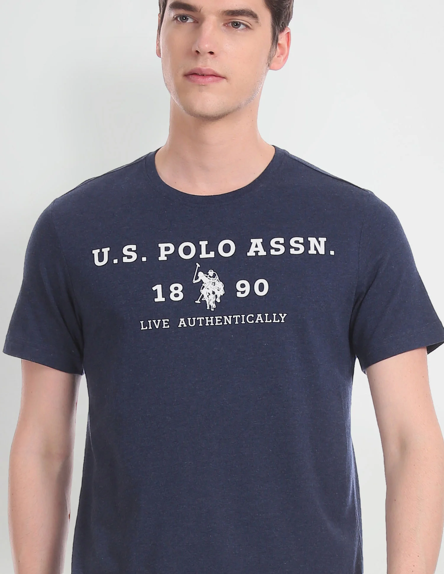 Crew Neck Brand Print I683 Lounge T-Shirt - Pack Of 1 - Image 5