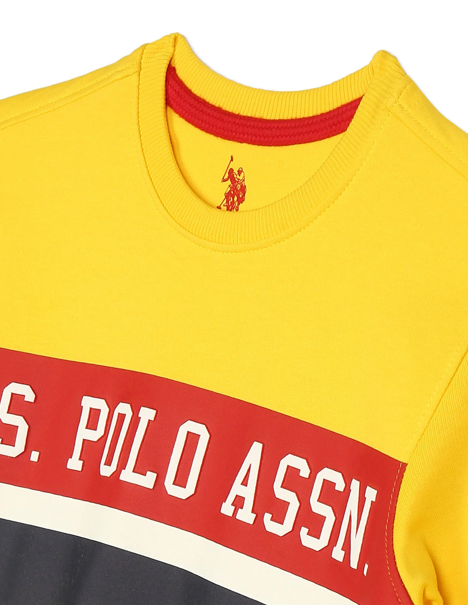 Crew Neck Brand Print Sweatshirt - Image 3