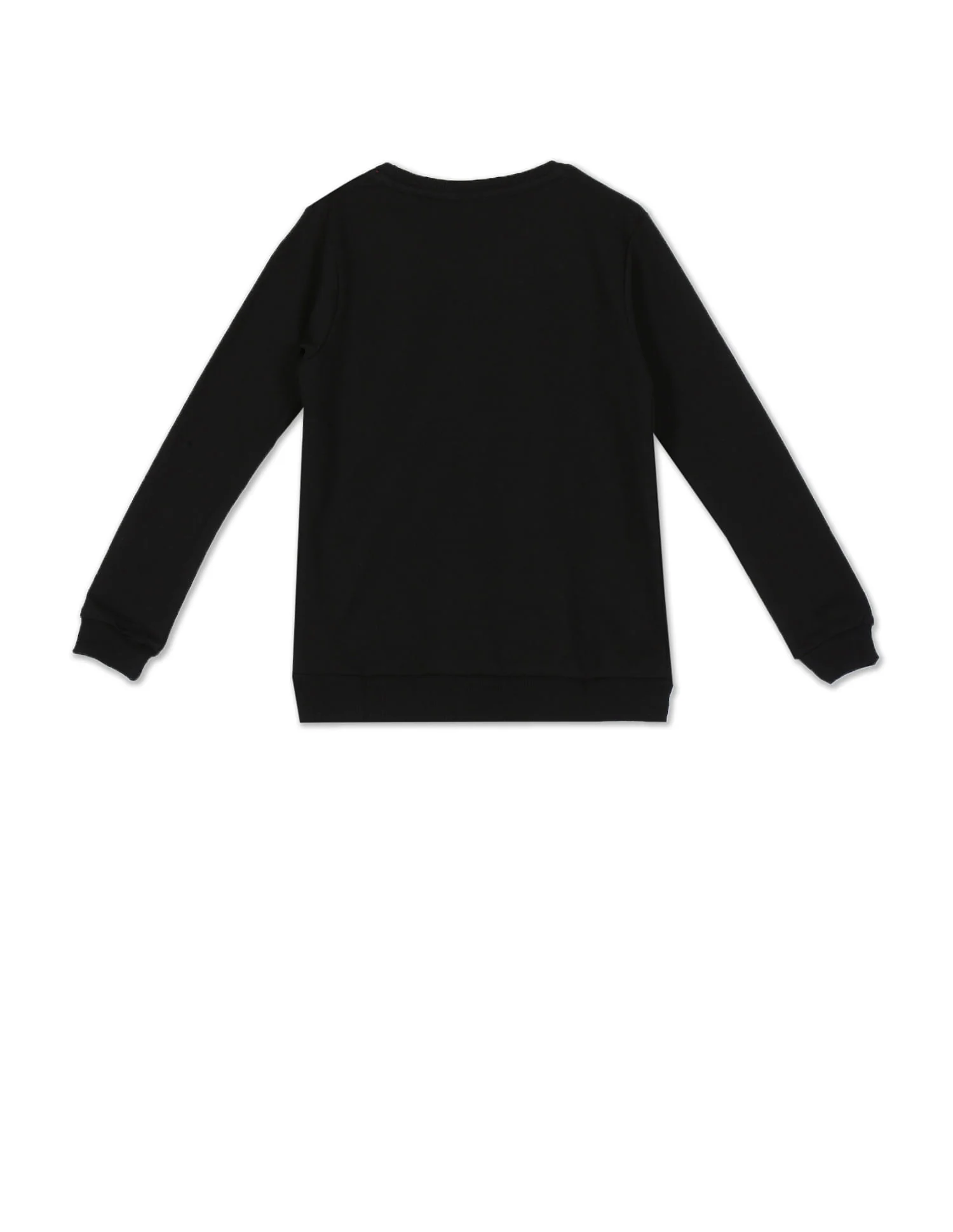 Crew Neck Brand Print Sweatshirt - Image 2
