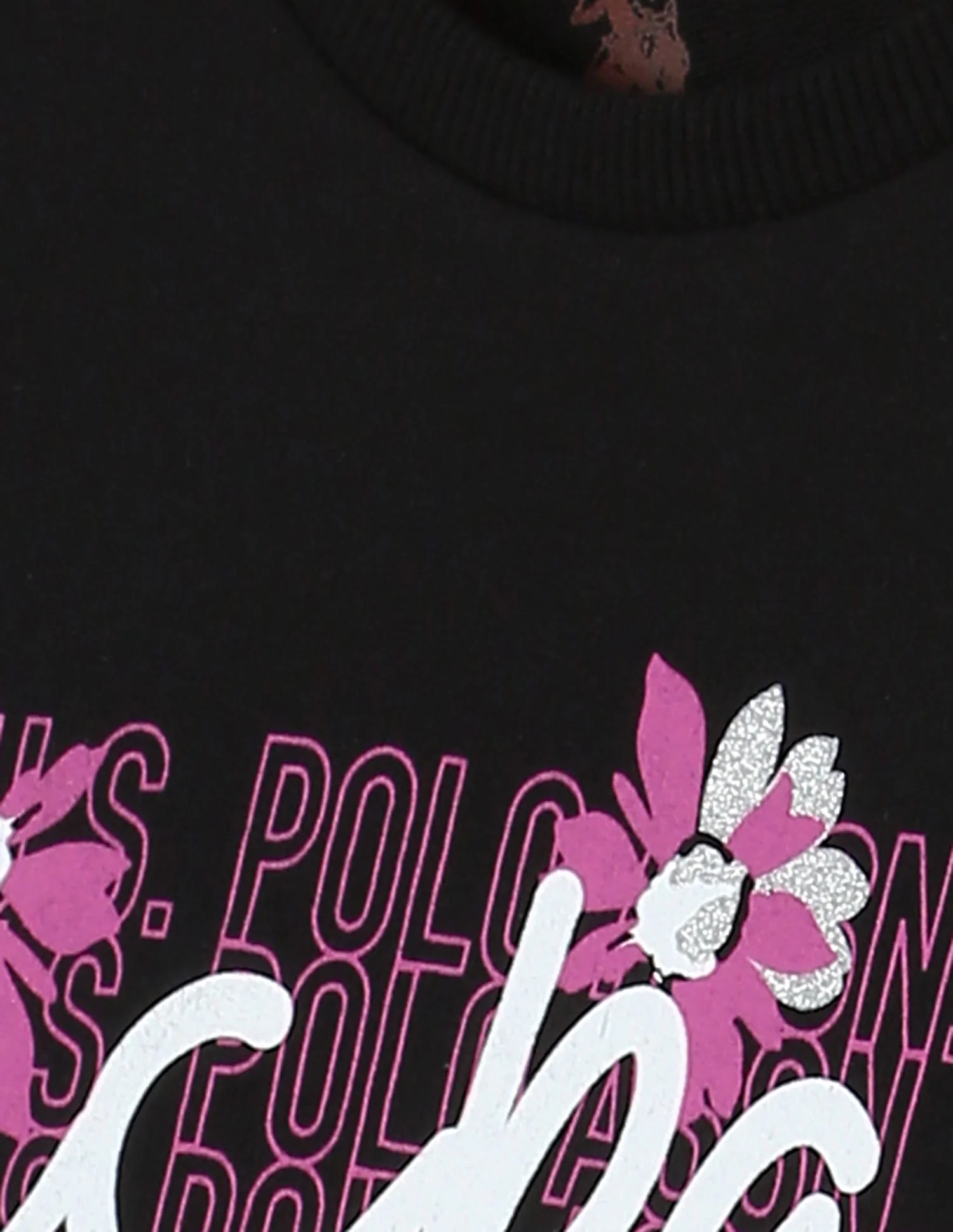 Crew Neck Brand Print Sweatshirt - Image 3