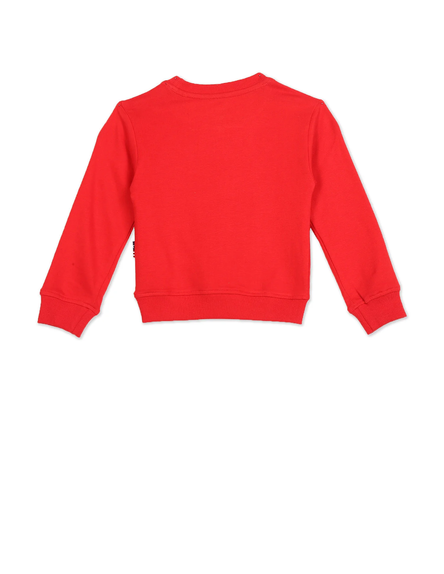 Crew Neck Brand Print Sweatshirt - Image 2
