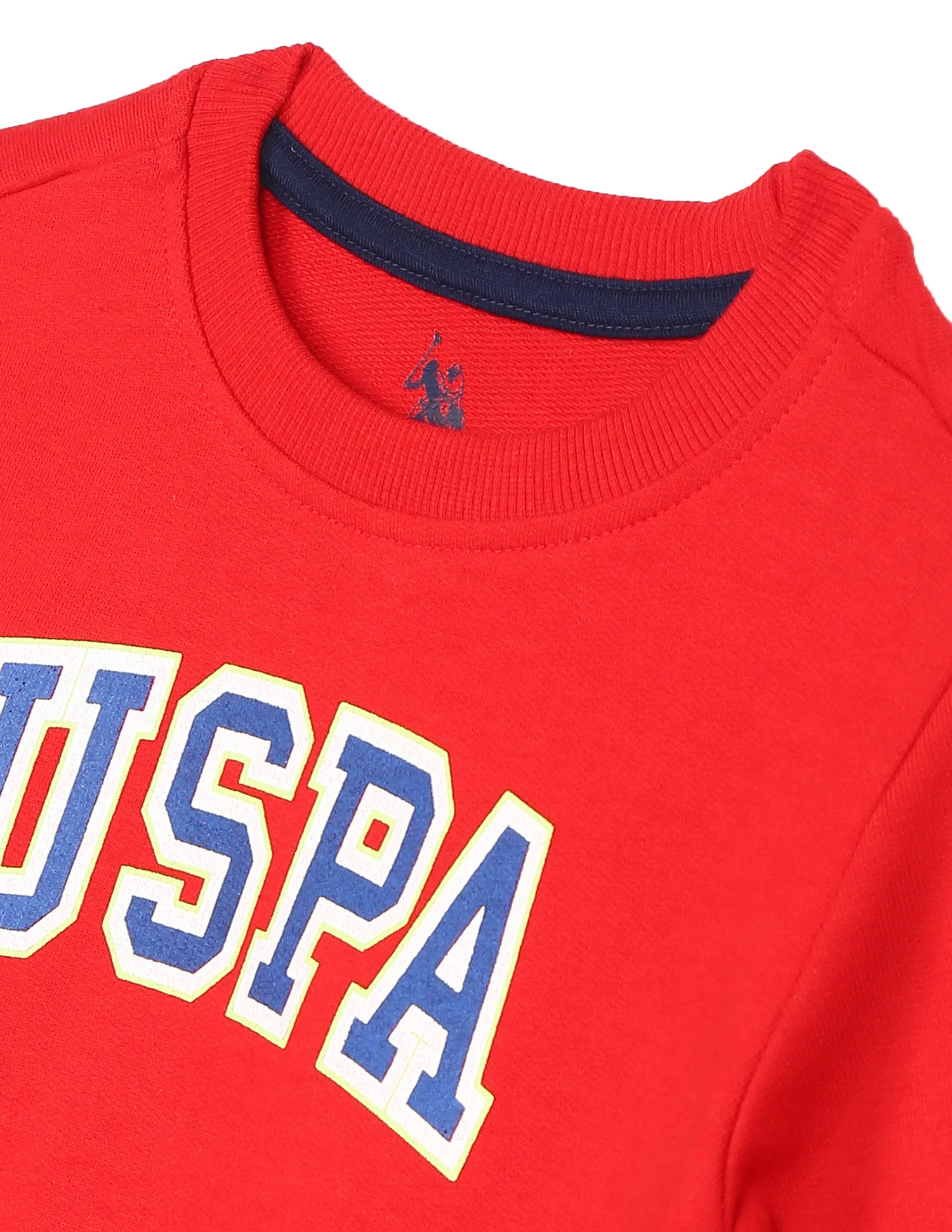 Crew Neck Brand Print Sweatshirt - Image 3