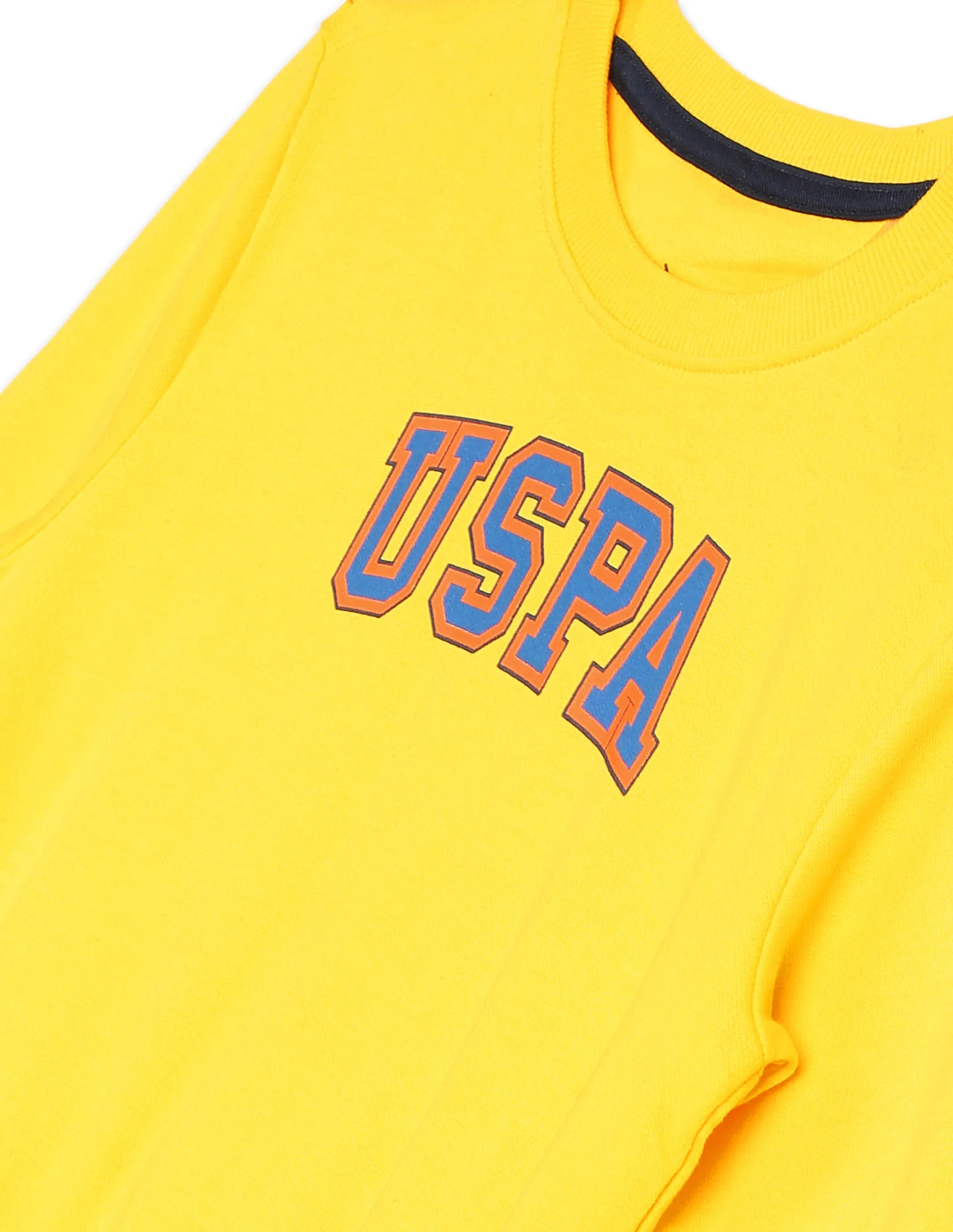 Crew Neck Brand Print Sweatshirt - Image 3