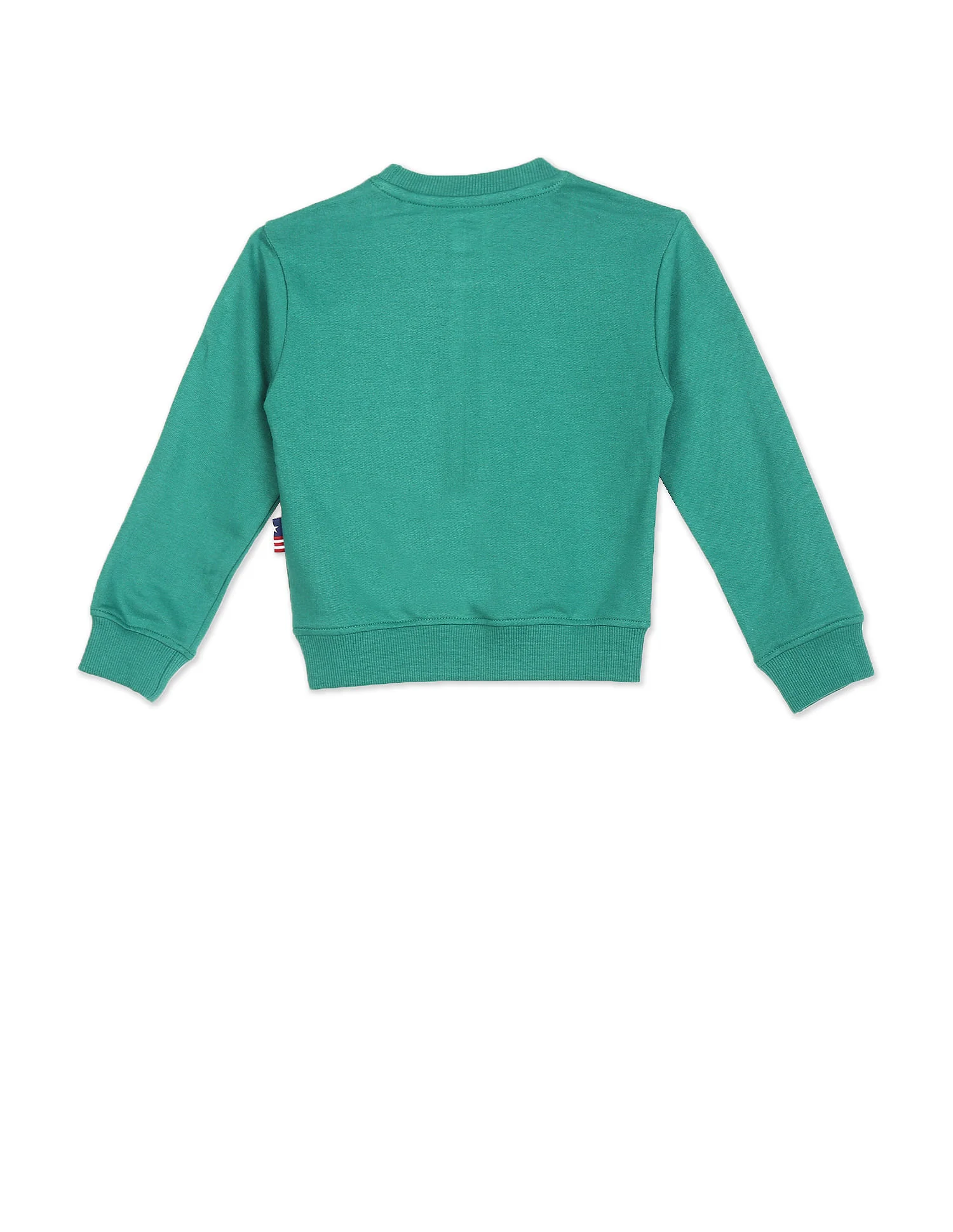 Crew Neck Brand Print Sweatshirt - Image 2