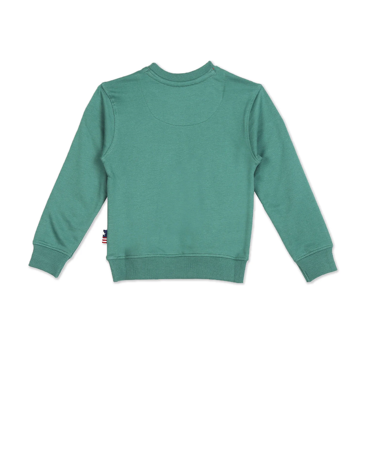 Crew Neck Brand Print Sweatshirt - Image 2