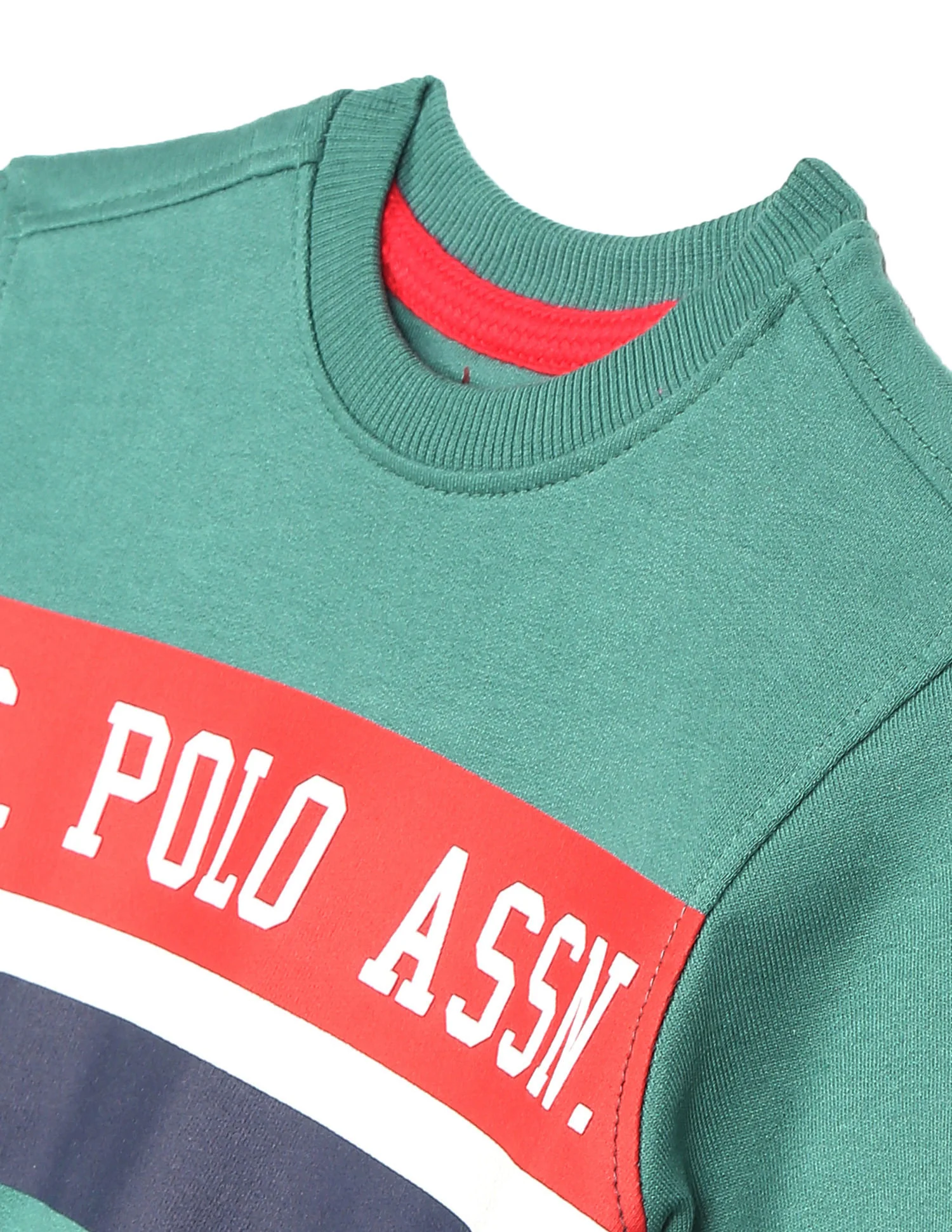 Crew Neck Brand Print Sweatshirt - Image 3