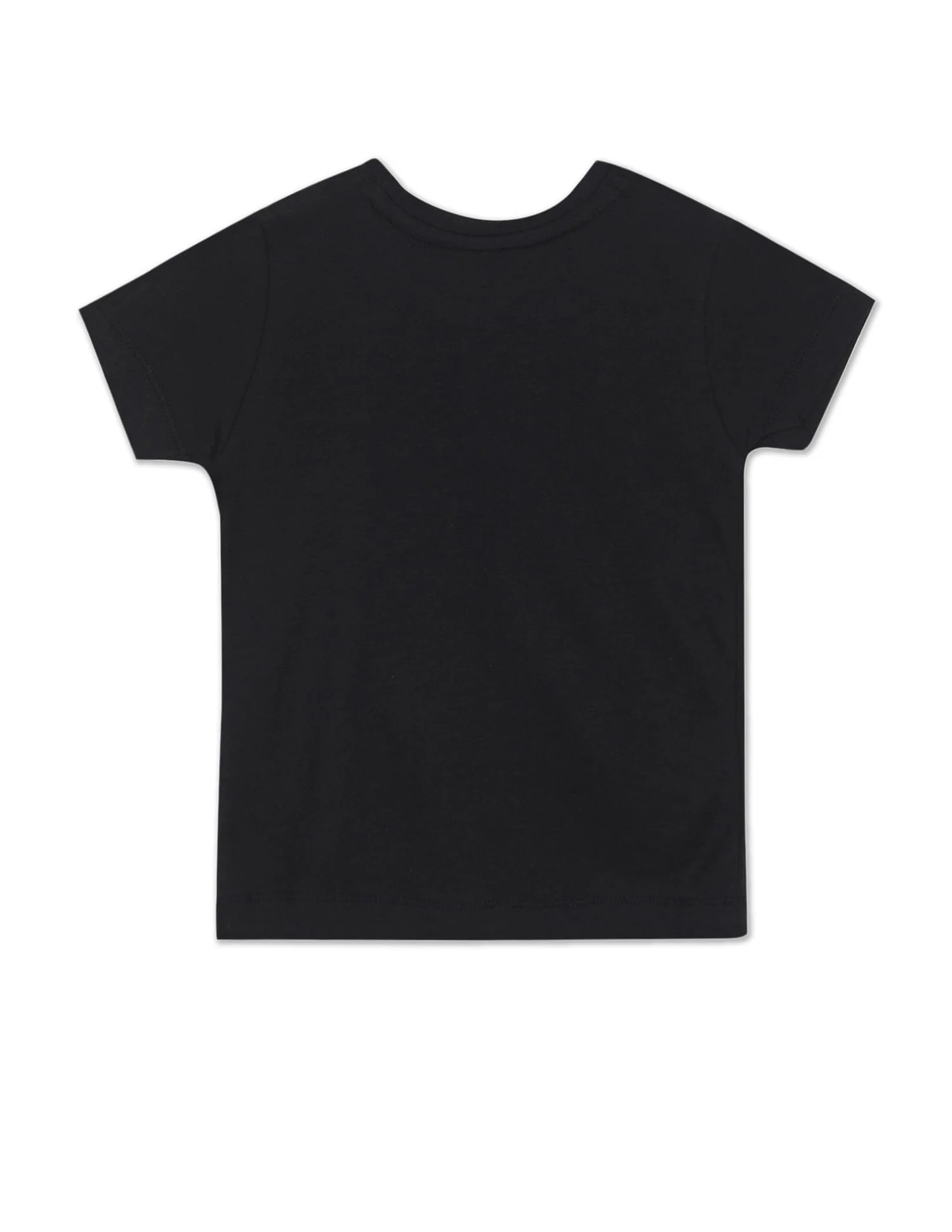 Crew Neck Brand Print T-Shirt - Image 2