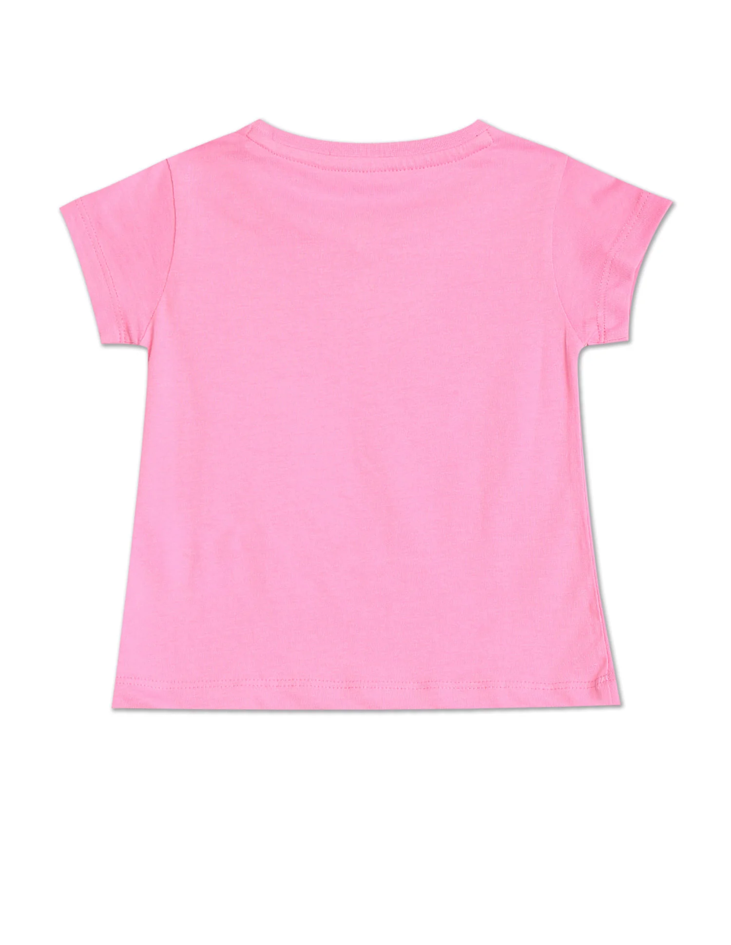 Crew Neck Brand Print T-Shirt - Image 2