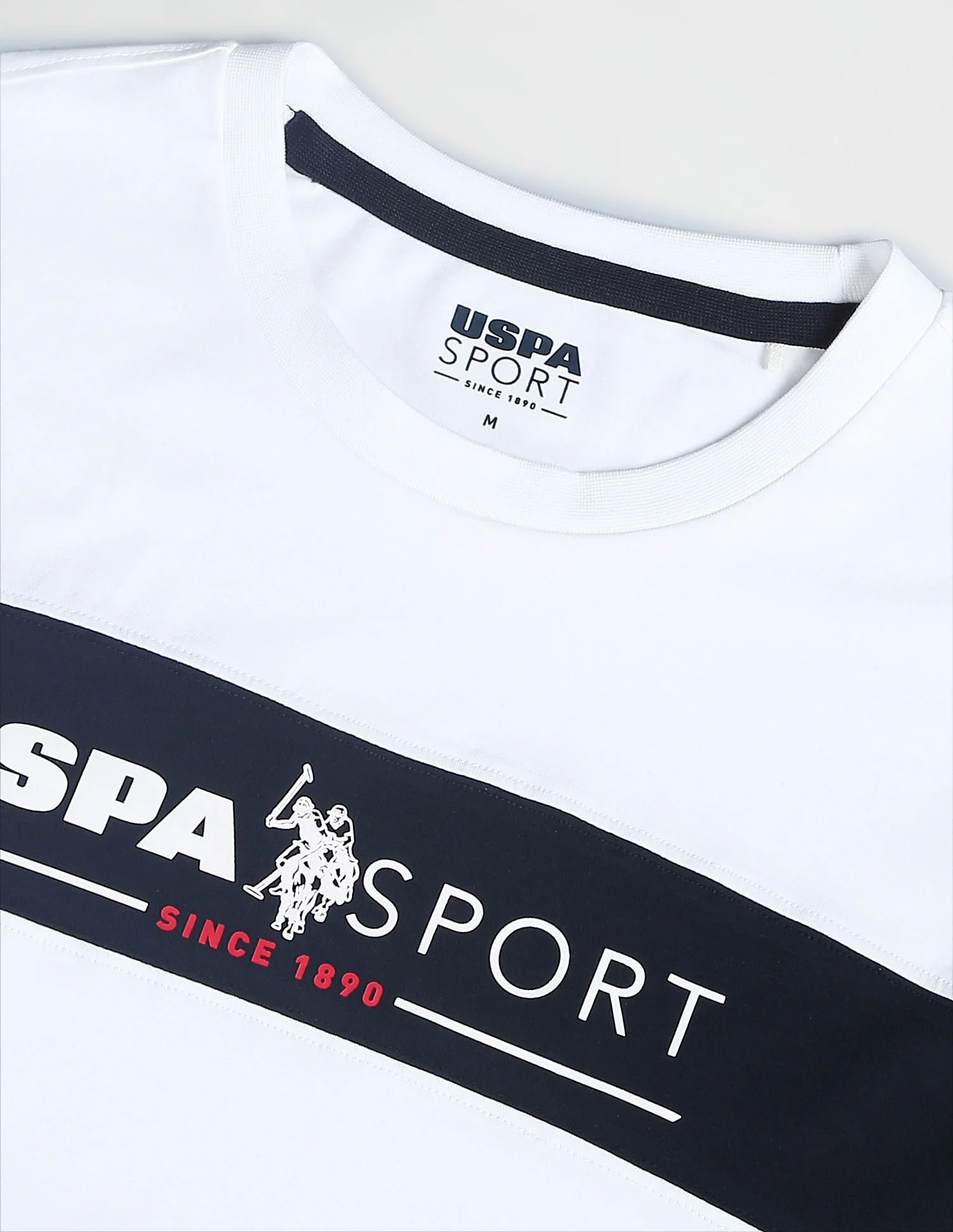 Crew Neck Brand Print T-Shirt - Image 2