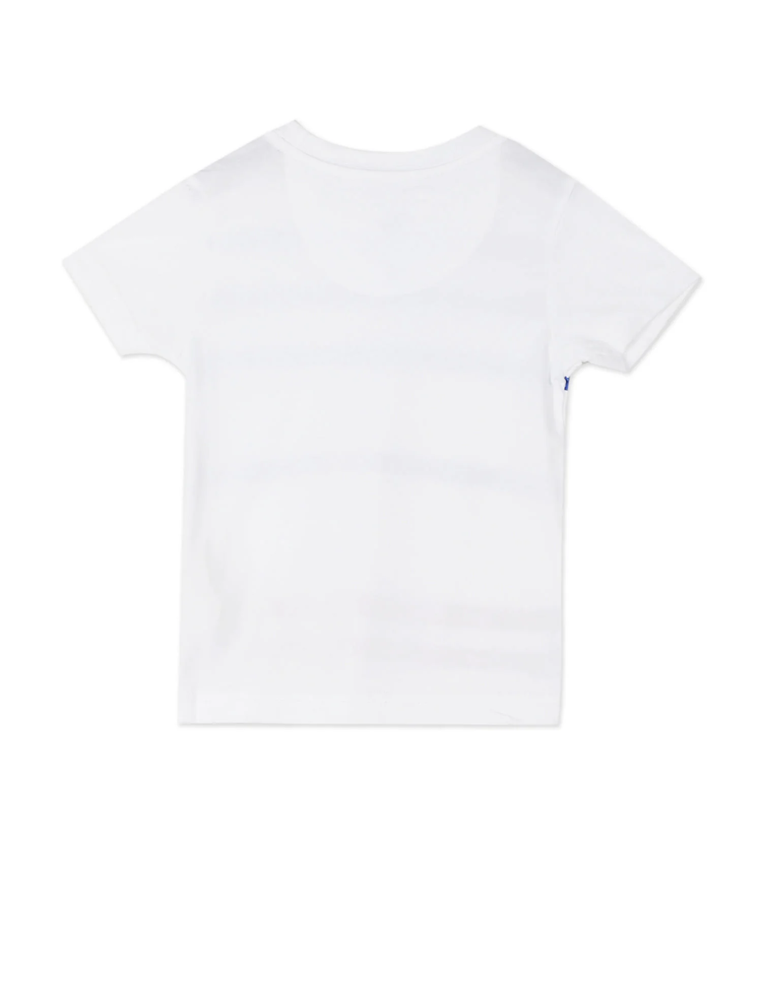 Crew Neck Brand Print T-Shirt - Image 2