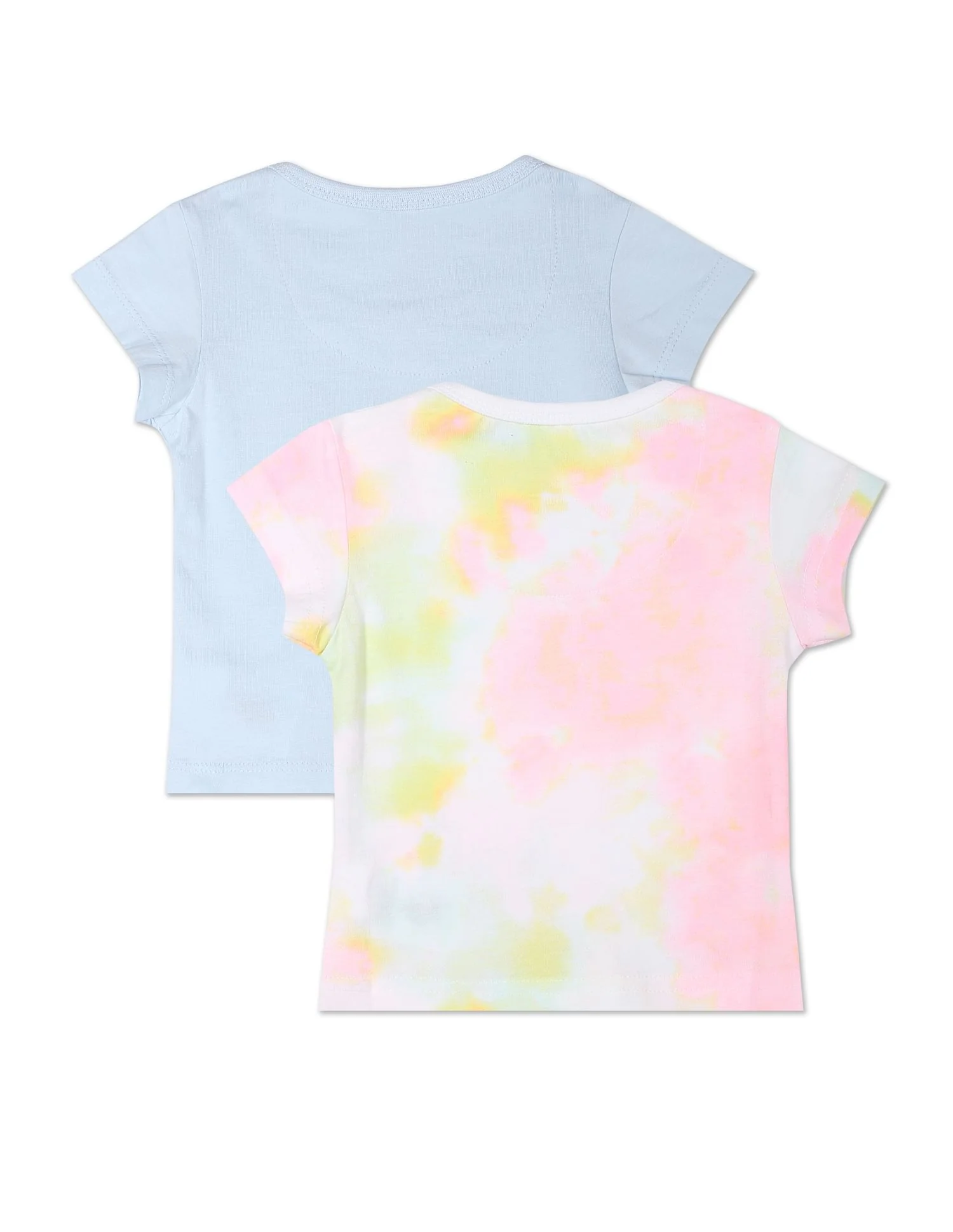 Crew Neck Brand Print T-Shirt - Pack Of 2 - Image 2