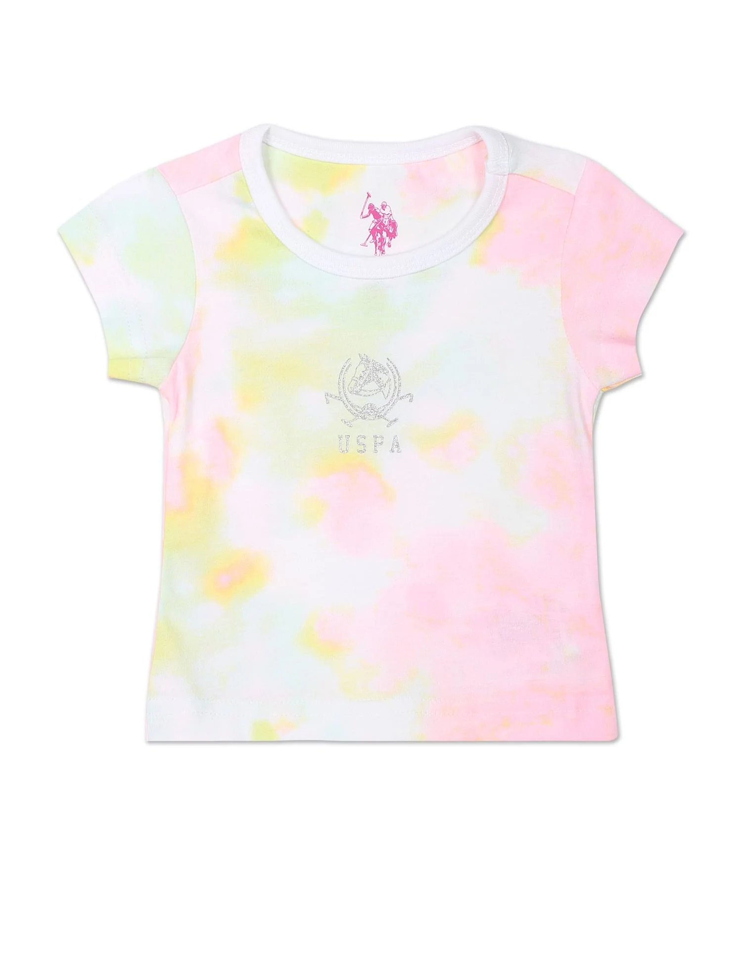 Crew Neck Brand Print T-Shirt - Pack Of 2 - Image 4