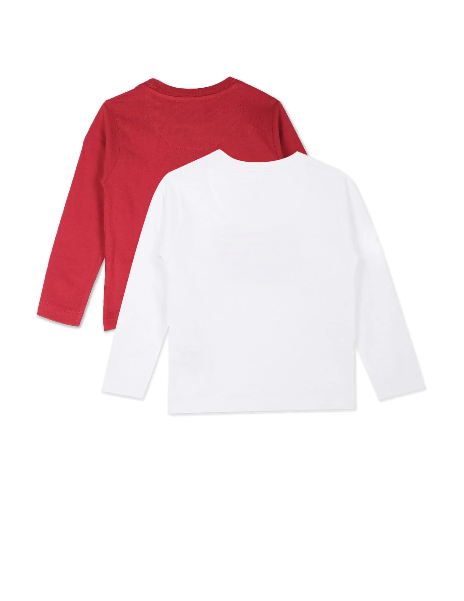 Crew Neck Brand Print T-Shirt - Pack Of 2 - Image 2
