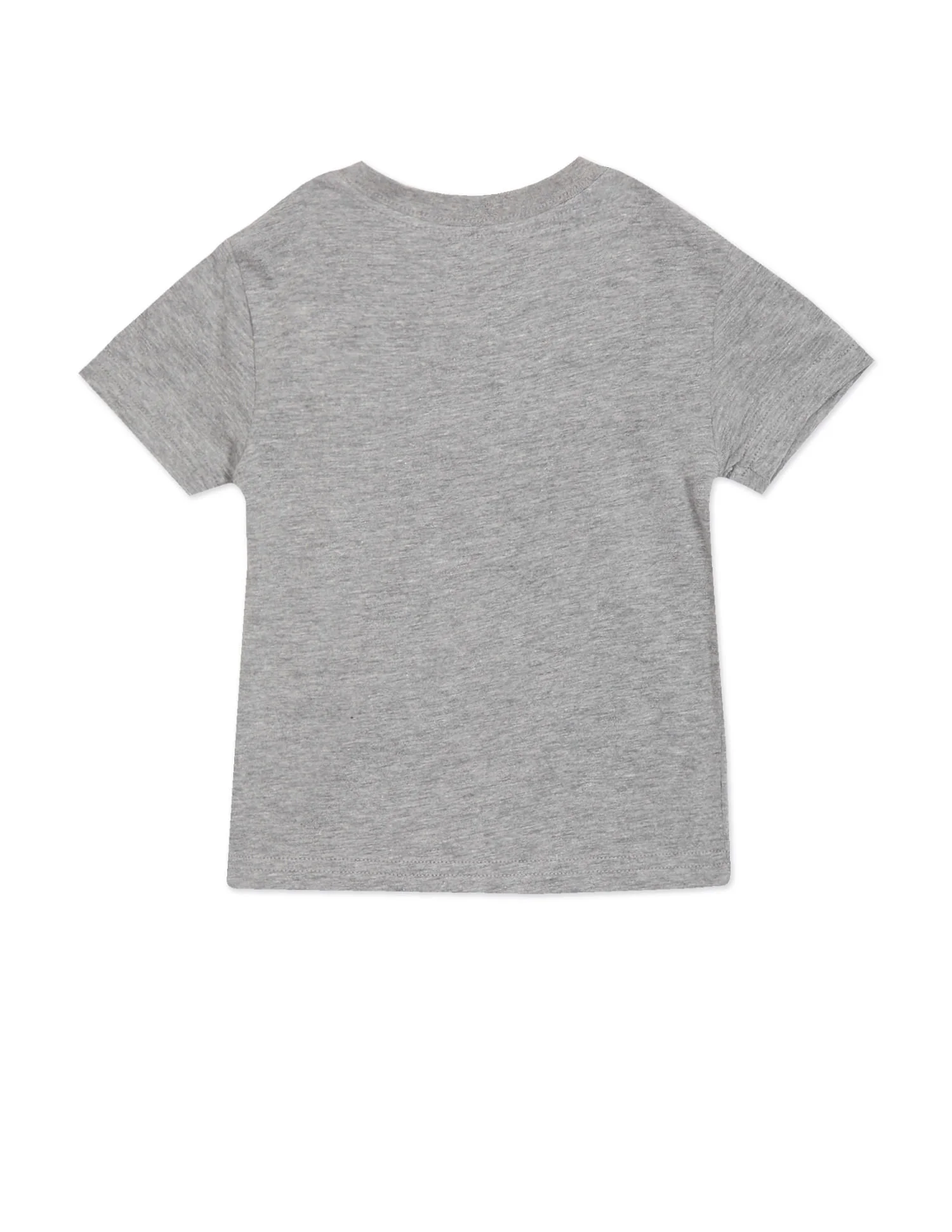 Crew Neck Brand Print T-Shirt - Image 2