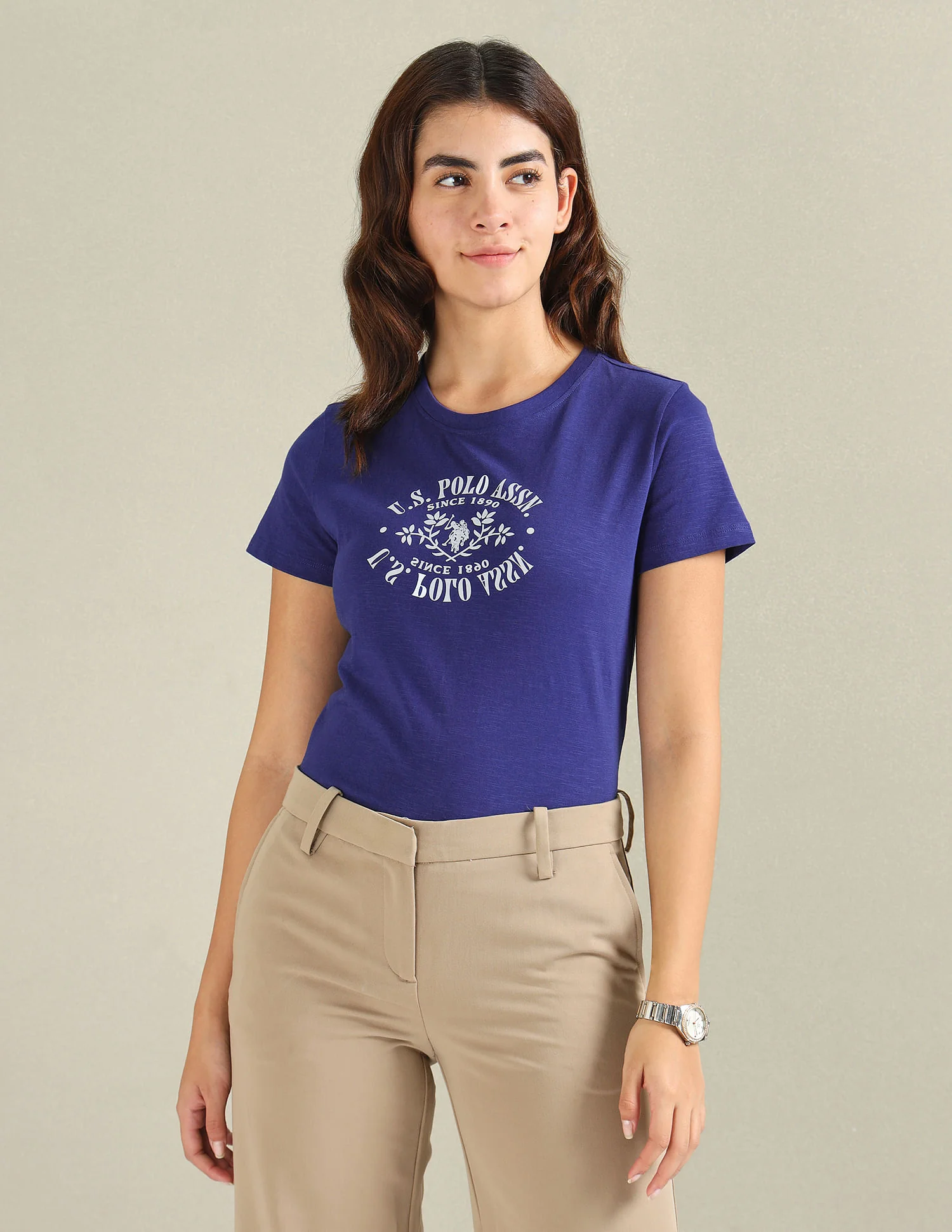 Pure Cotton Brand Print T-Shirt - Image 6