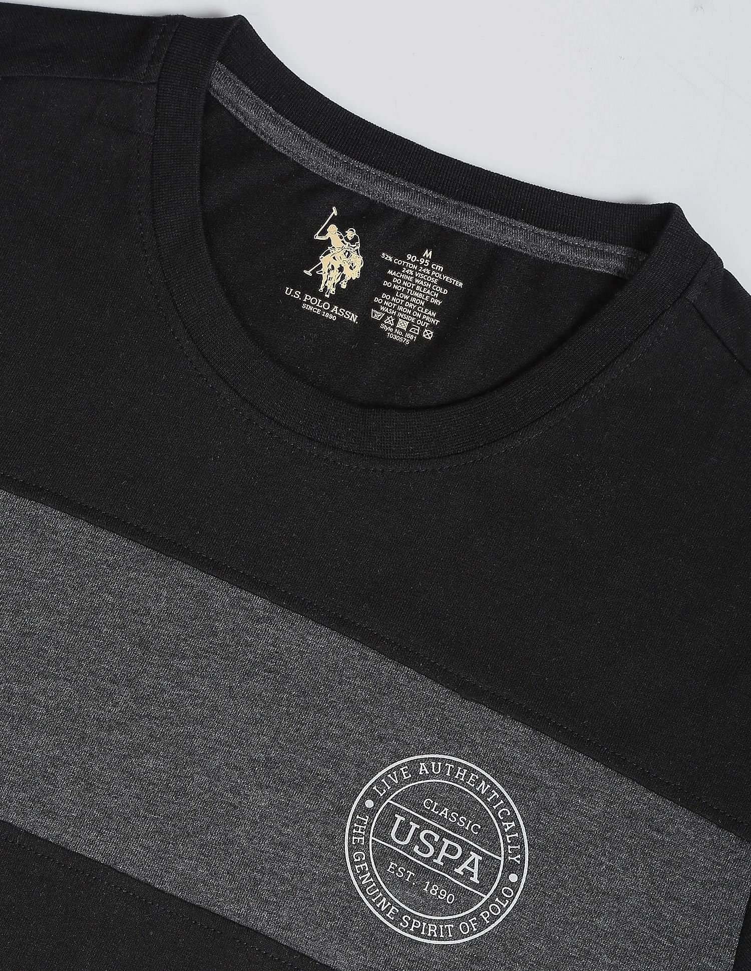 Crew Neck Colour Block I681 Lounge T-Shirt - Pack Of 1 - Image 2