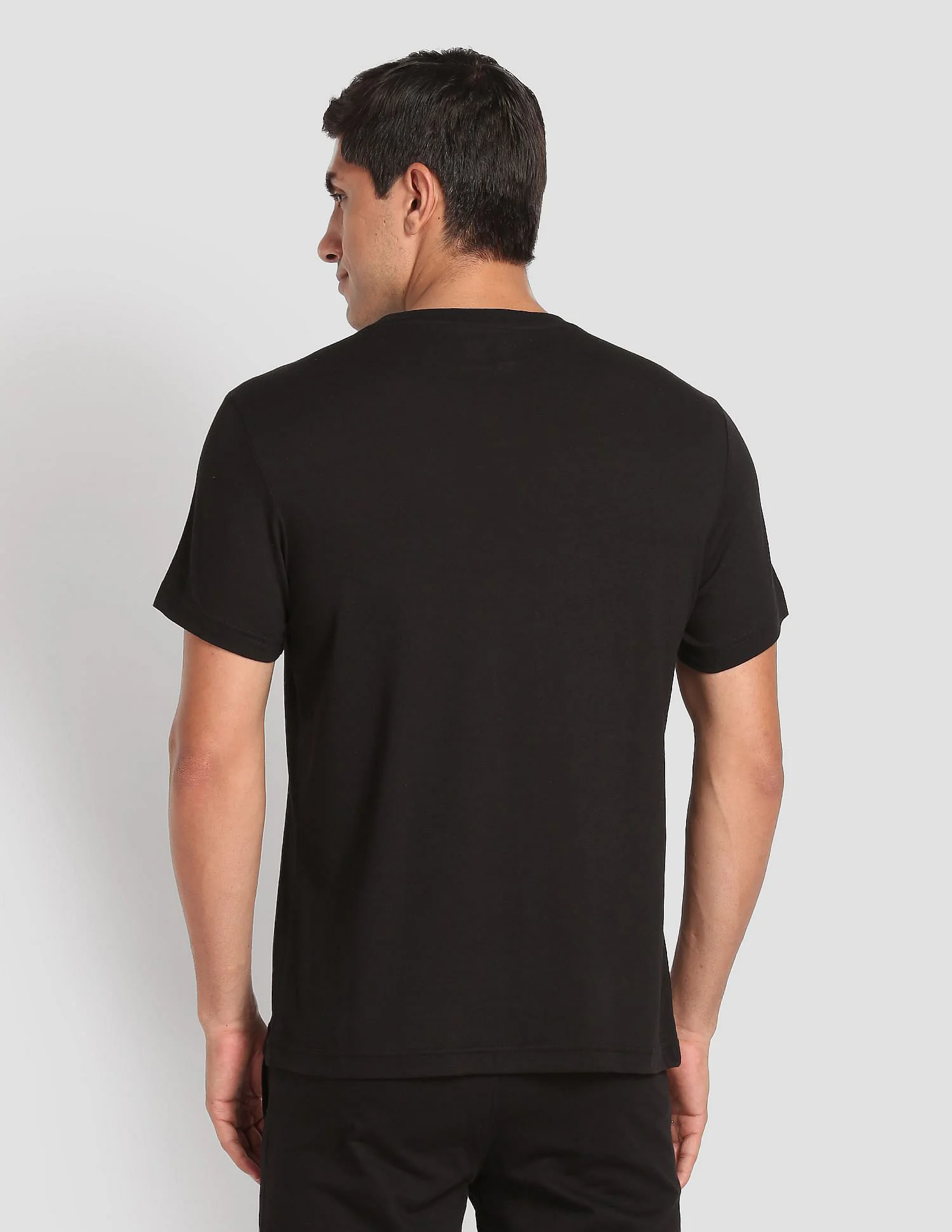 Crew Neck Colour Block I681 Lounge T-Shirt - Pack Of 1 - Image 5