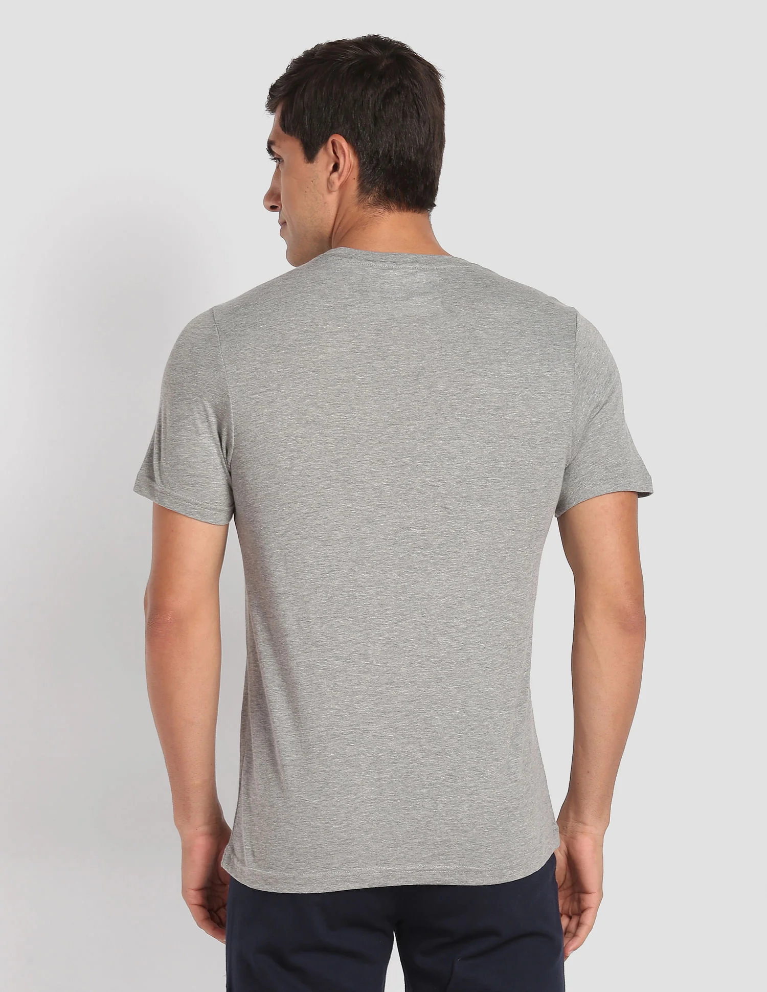 Crew Neck Colour Block I681 Lounge T-Shirt - Pack Of 1 - Image 5