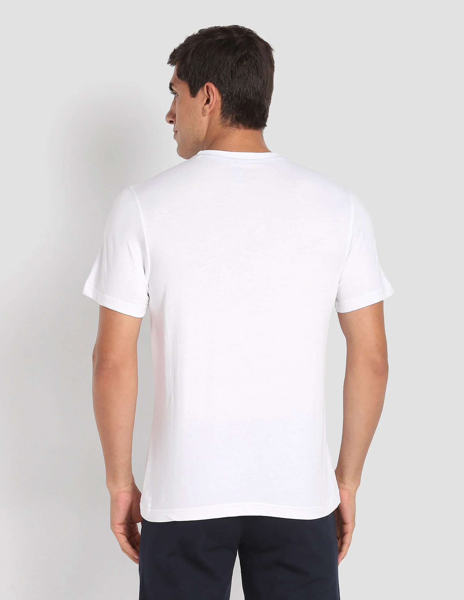 Crew Neck Colour Block I681 Lounge T-Shirt - Pack Of 1 - Image 5