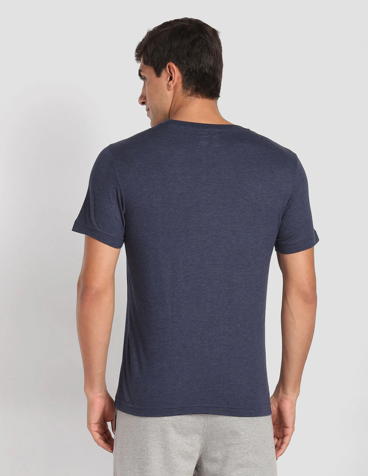 Crew Neck Colour Block I681 Lounge T-Shirt - Pack Of 1 - Image 5