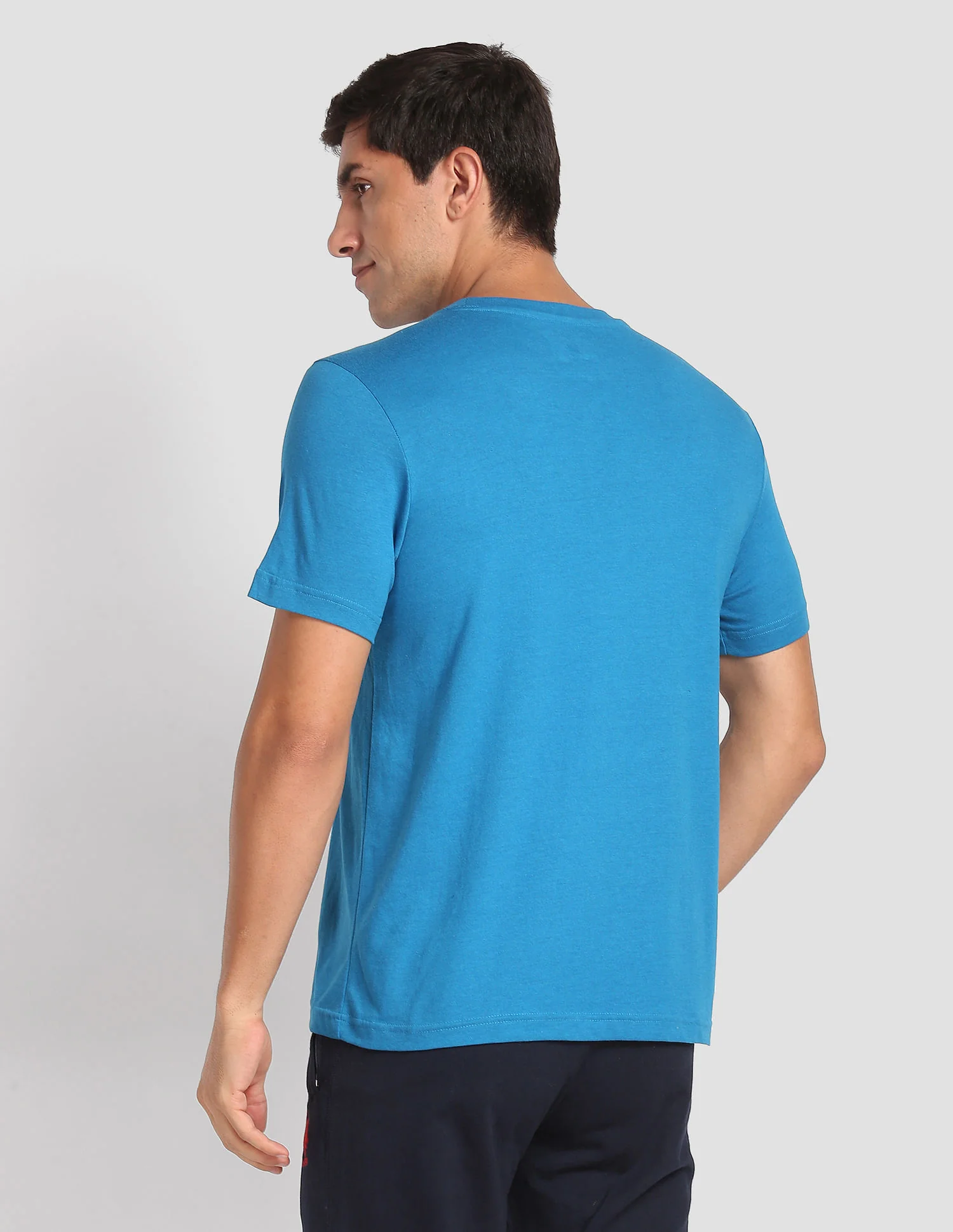 Crew Neck Colour Block I681 Lounge T-Shirt - Pack Of 1 - Image 5