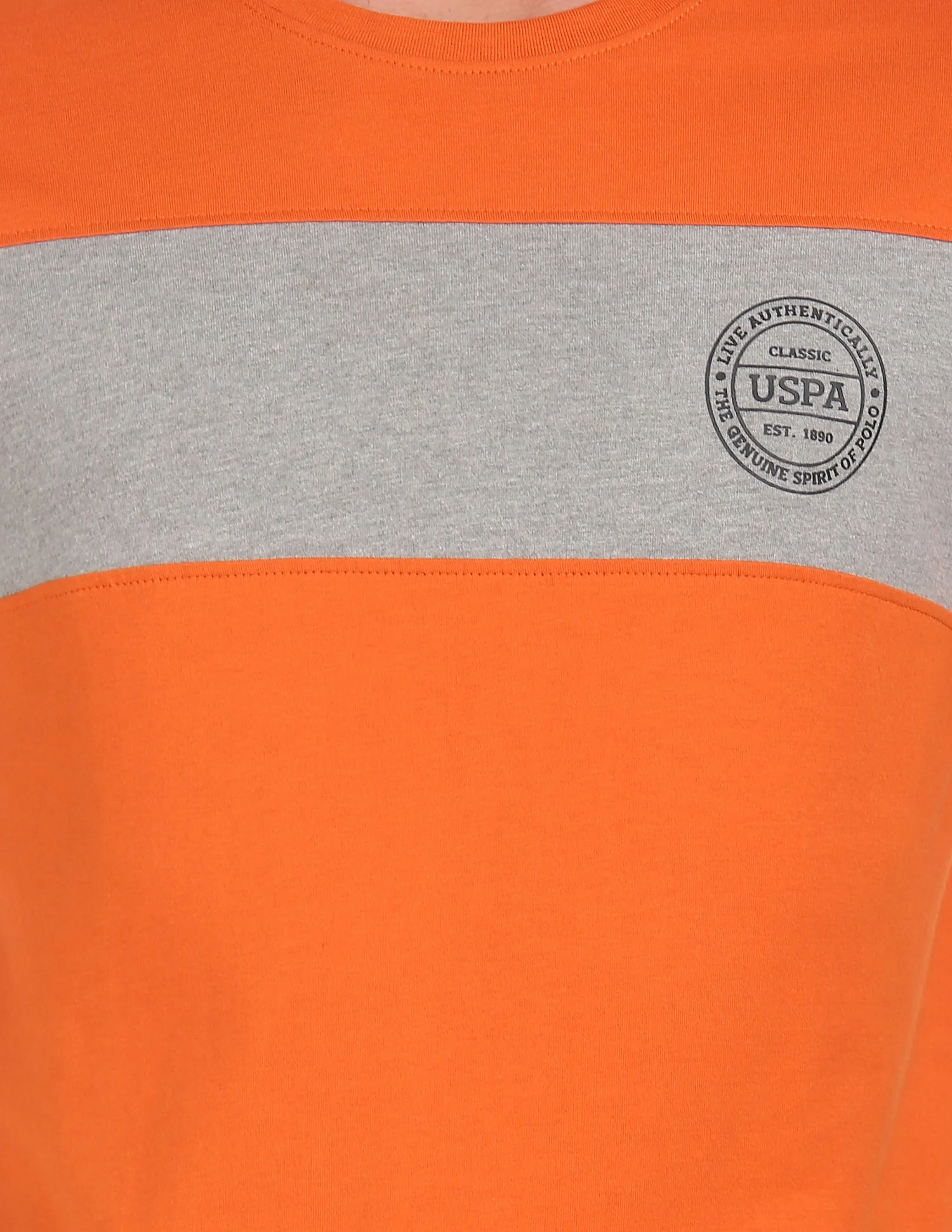 Crew Neck Colour Block I681 Lounge T-Shirt - Pack Of 1 - Image 6