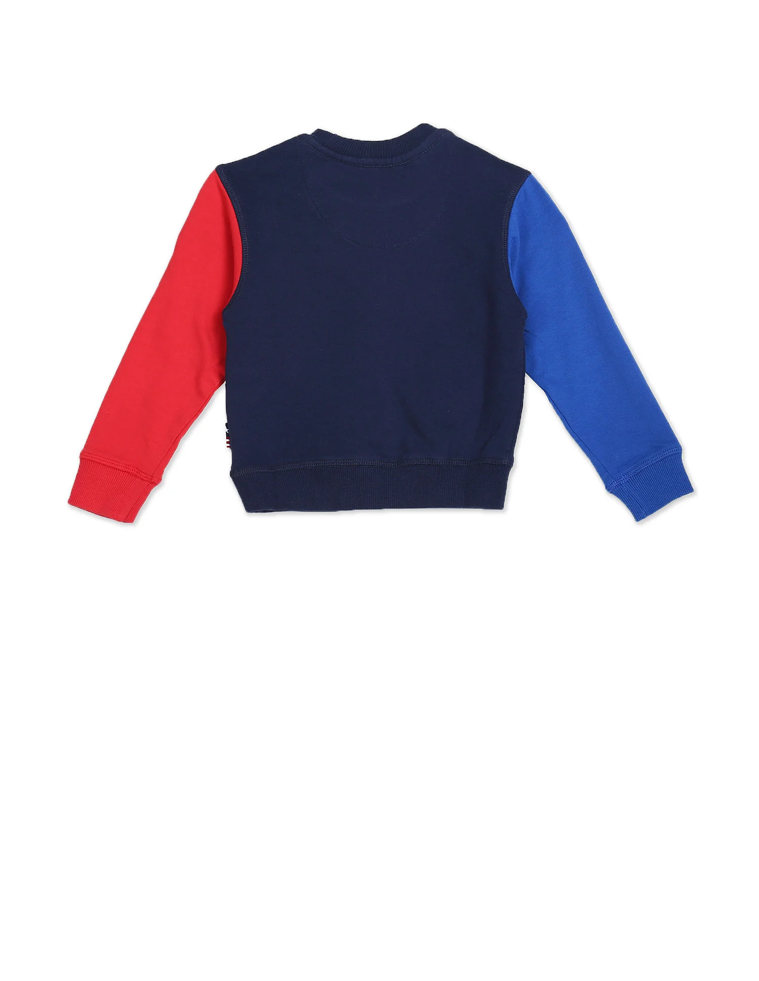Crew Neck Colour Block Sweatshirt - Image 2