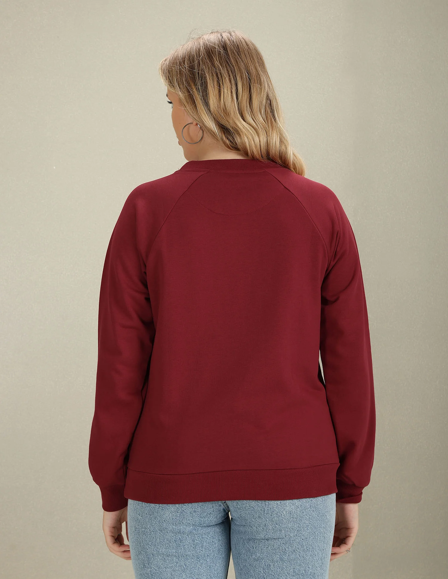 Crew Neck Embroidered Logo Sweatshirt - Image 5