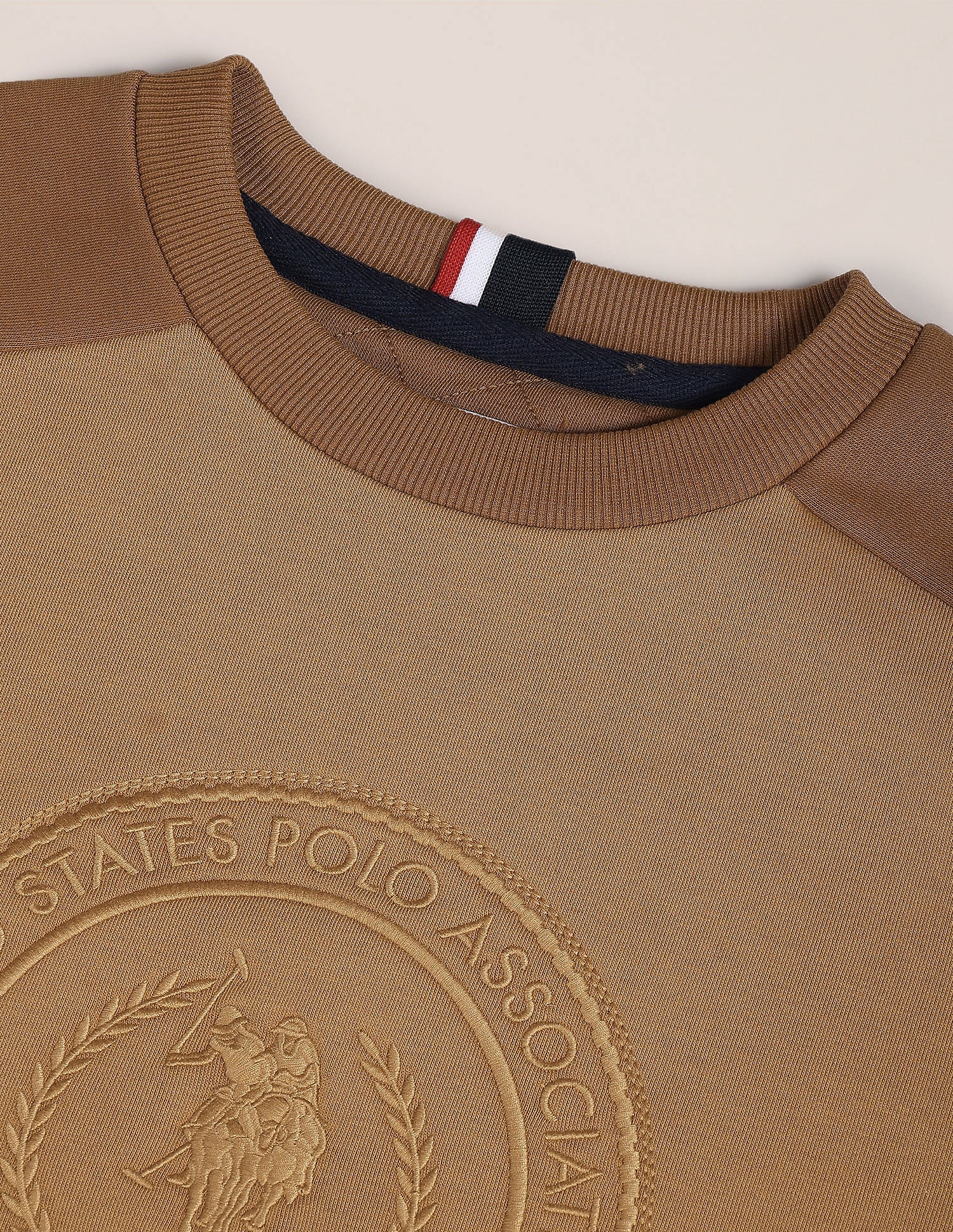 Crew Neck Embroidered Sweatshirt - Image 2