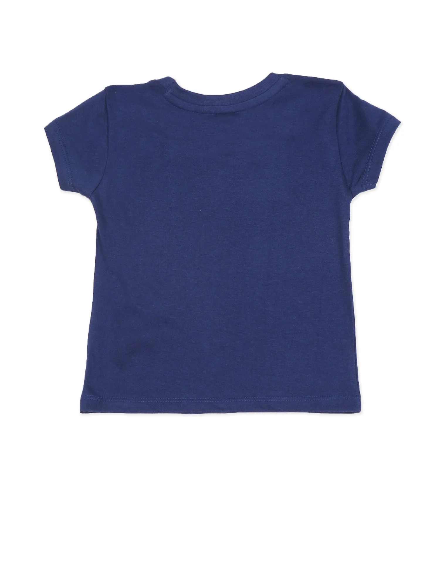 Crew Neck Glitter Logo T-Shirt - Image 2