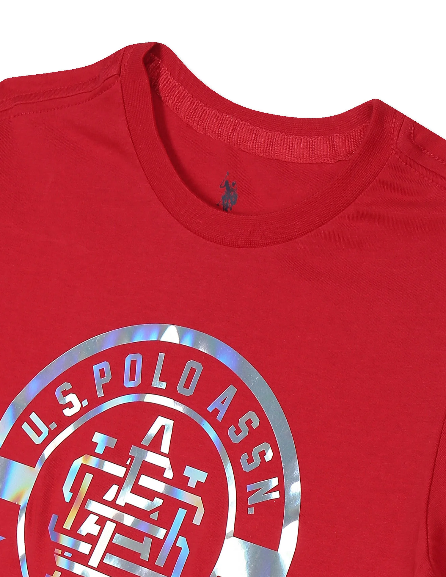 Crew Neck Graphic Print T-Shirt - Image 3