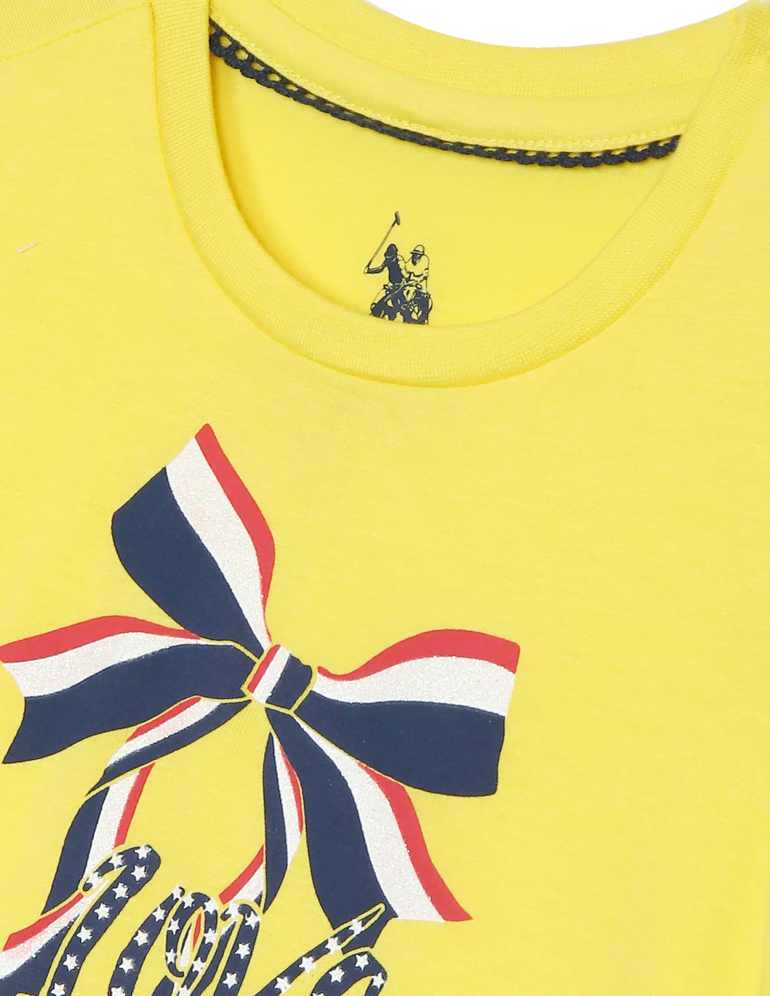 Crew Neck Graphic Print T-Shirt - Image 3
