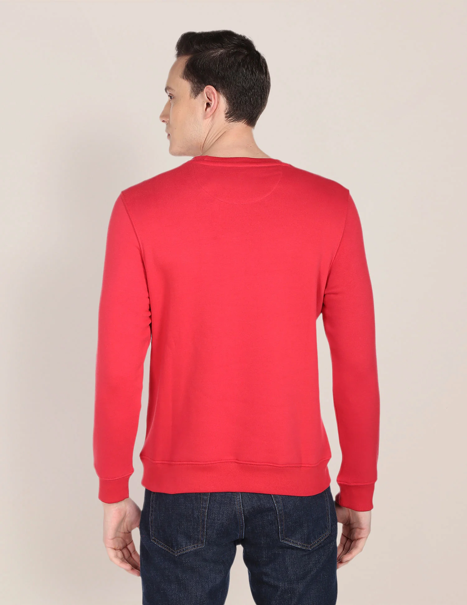 Crew Neck Printed Logo Sweatshirt - Image 5