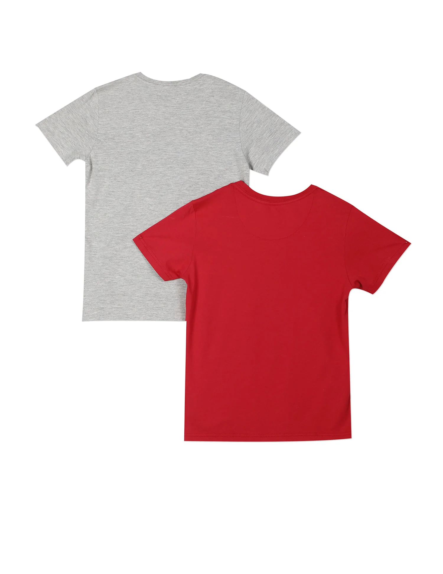 Crew Neck Printed T-Shirt - Pack Of 2 - Image 2