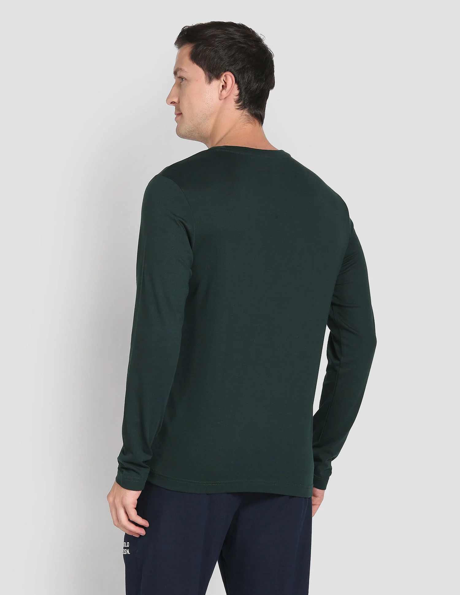 Crew Neck Solid I693 Lounge T-Shirt - Pack Of 1 - Image 5