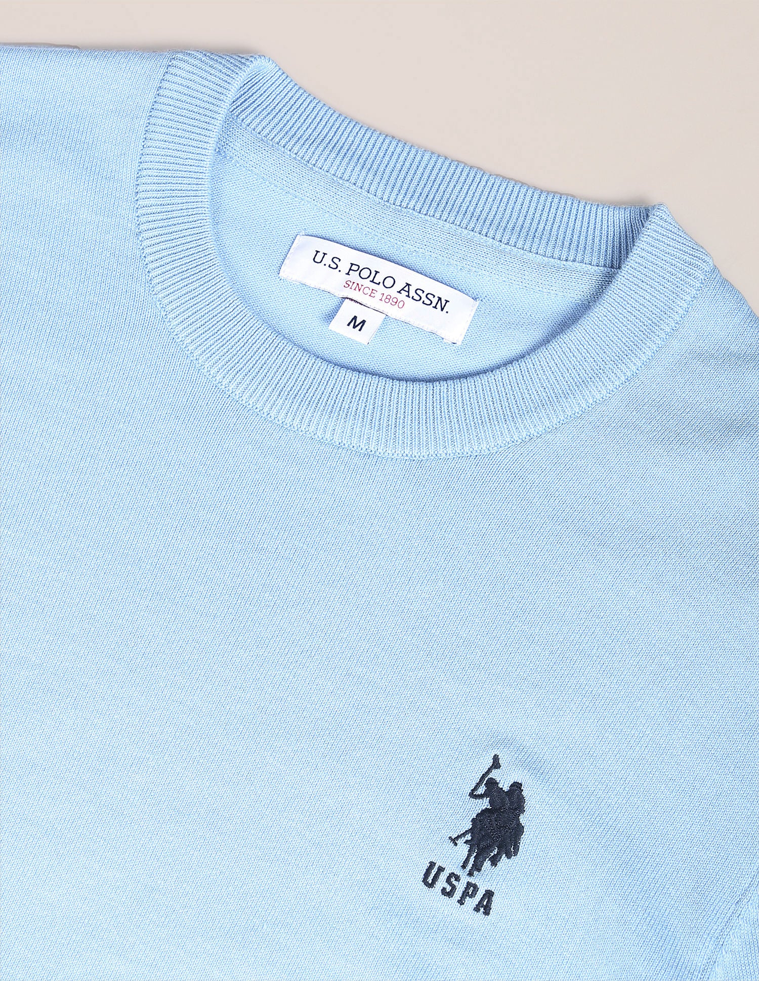 Crew Neck Solid Sweater - Image 2